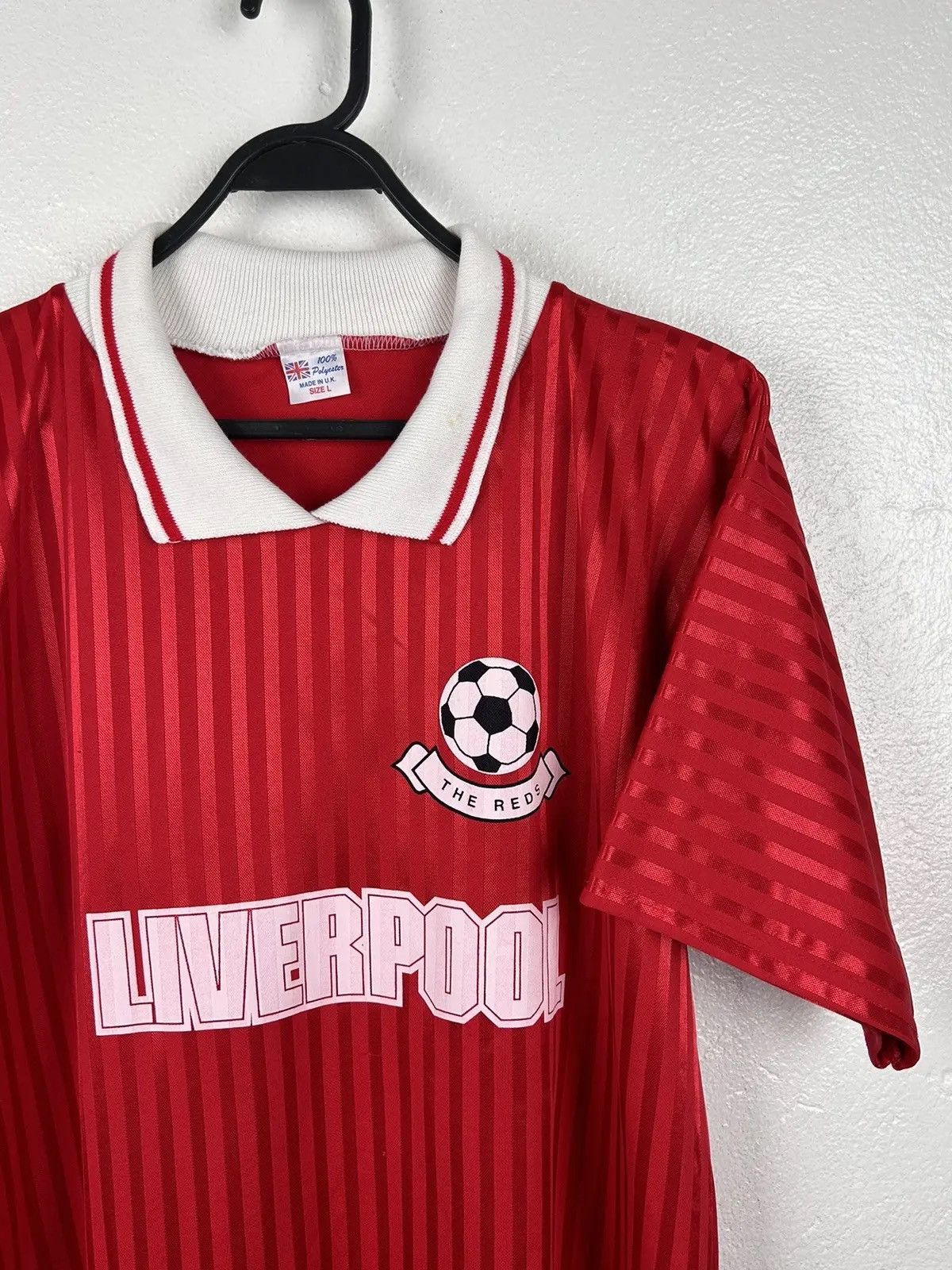 Vintage 90s Vintage Liverpool The Reds Retro Fanwear Soccer Jersey Size US L / EU 52-54 / 3 - 2 Thumbnail