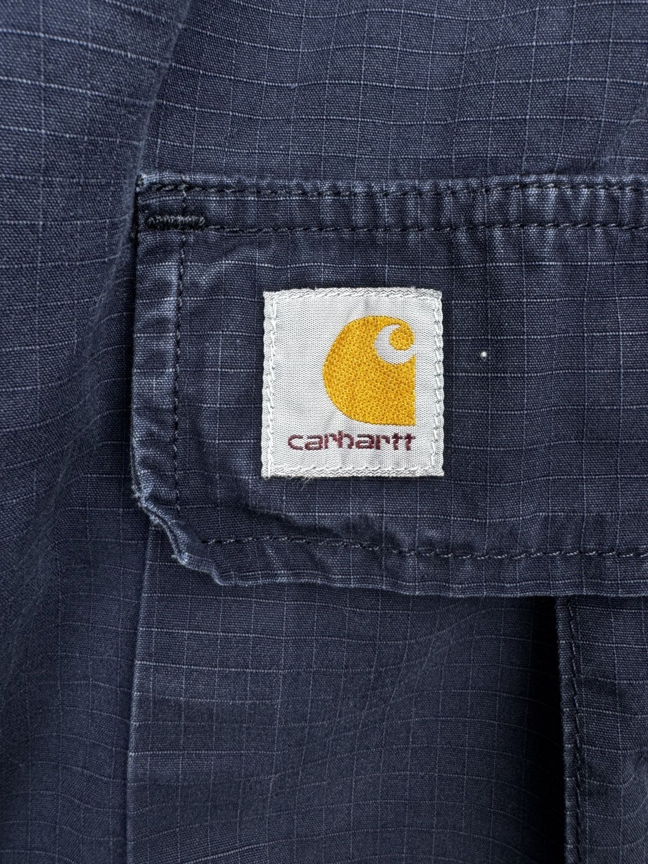 Carhartt Wip Carhartt WIP Dark Blue Cargo shorts Size US 34 / EU 50 - 8 Thumbnail