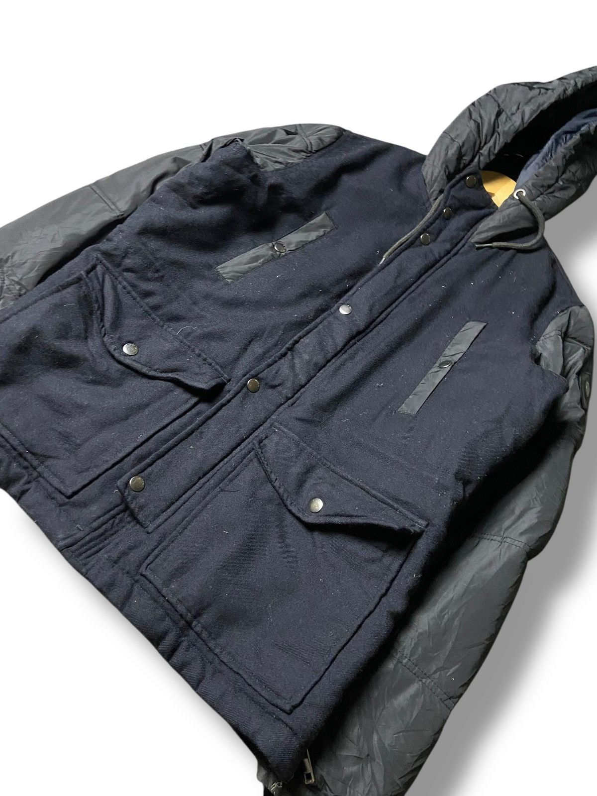 Diesel Vintage DIESEL Zip Up Jacket with Hood (165) Size US S / EU 44-46 / 1 - 9 Thumbnail