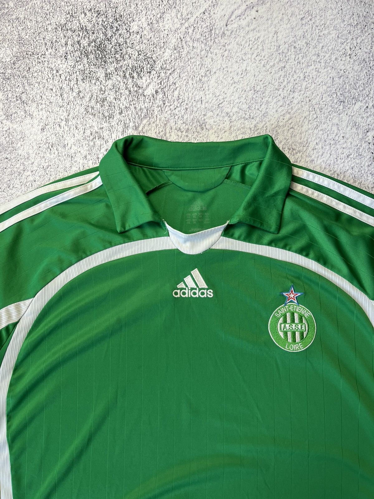 Adidas Saint Etienne Shirt Jersey Adidas originals kit france Size US XL / EU 56 / 4 - 6 Thumbnail