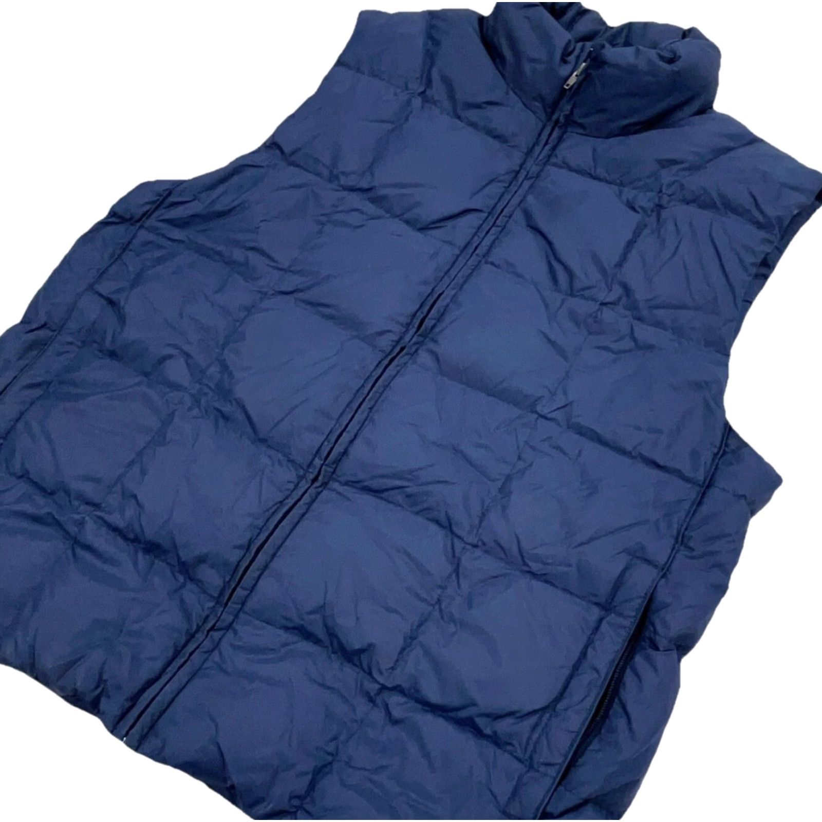 Eddie Bauer Eddie Bauer Puffer Vest Men Medium Blue Goose Down Fill Jacket Sleeveless Navy H Vest Java Size US M / EU 48-50 / 2 - 3 Thumbnail