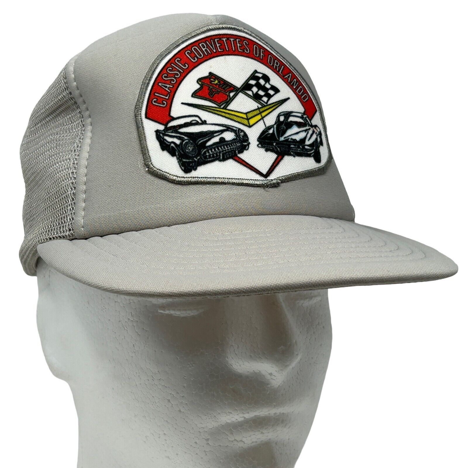 Vintage Vintage 80s Classic Corvettes of Orlando Trucker Hat Cap Size ONE SIZE - 10 Thumbnail