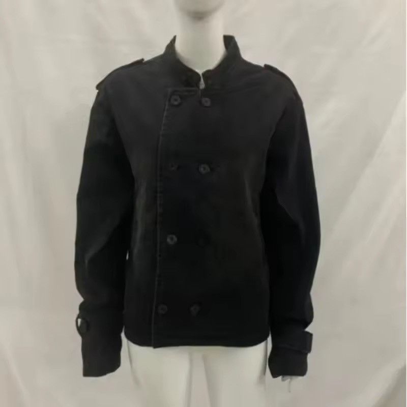 Japanese Brand Black Button Down Jacket Size US XL / EU 56 / 4 - 1 Thumbnail