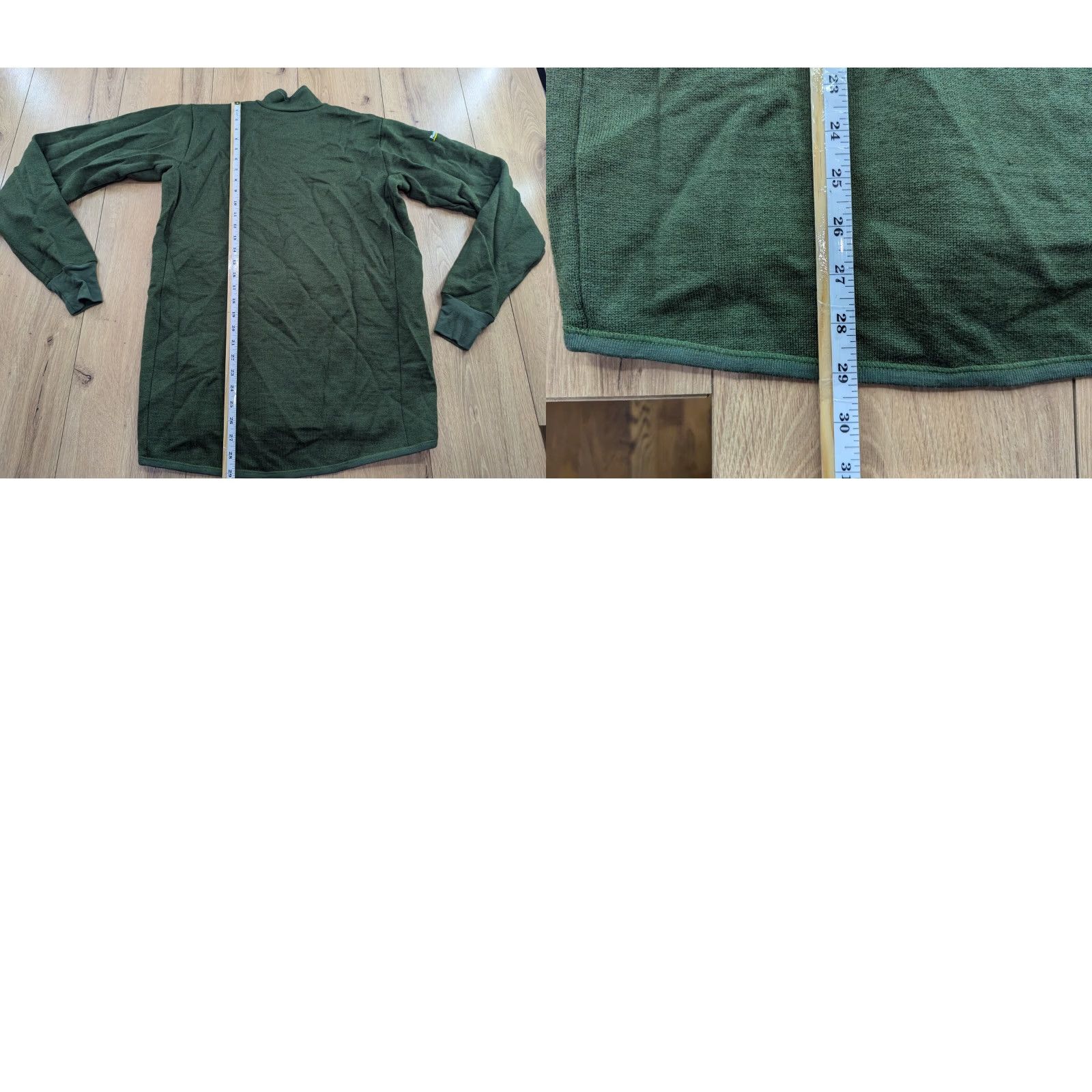 Vintage Devold Protection Jacket Mens L Green Full Zip 100% Merino Wool Work Outdoor Jacket Size US L / EU 52-54 / 3 - 8 Thumbnail