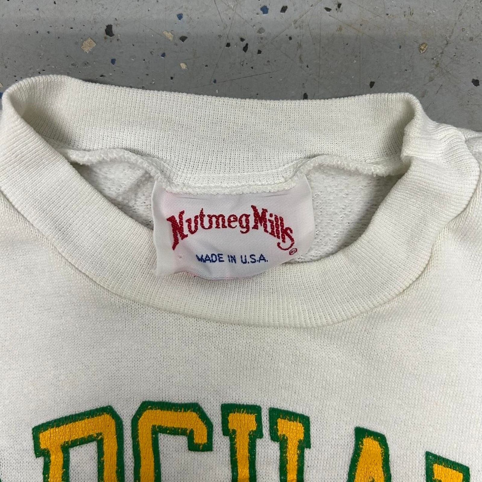 Nutmeg VTG 80s Marshall University crewneck sweatshirt Size US S / EU 44-46 / 1 - 5 Thumbnail