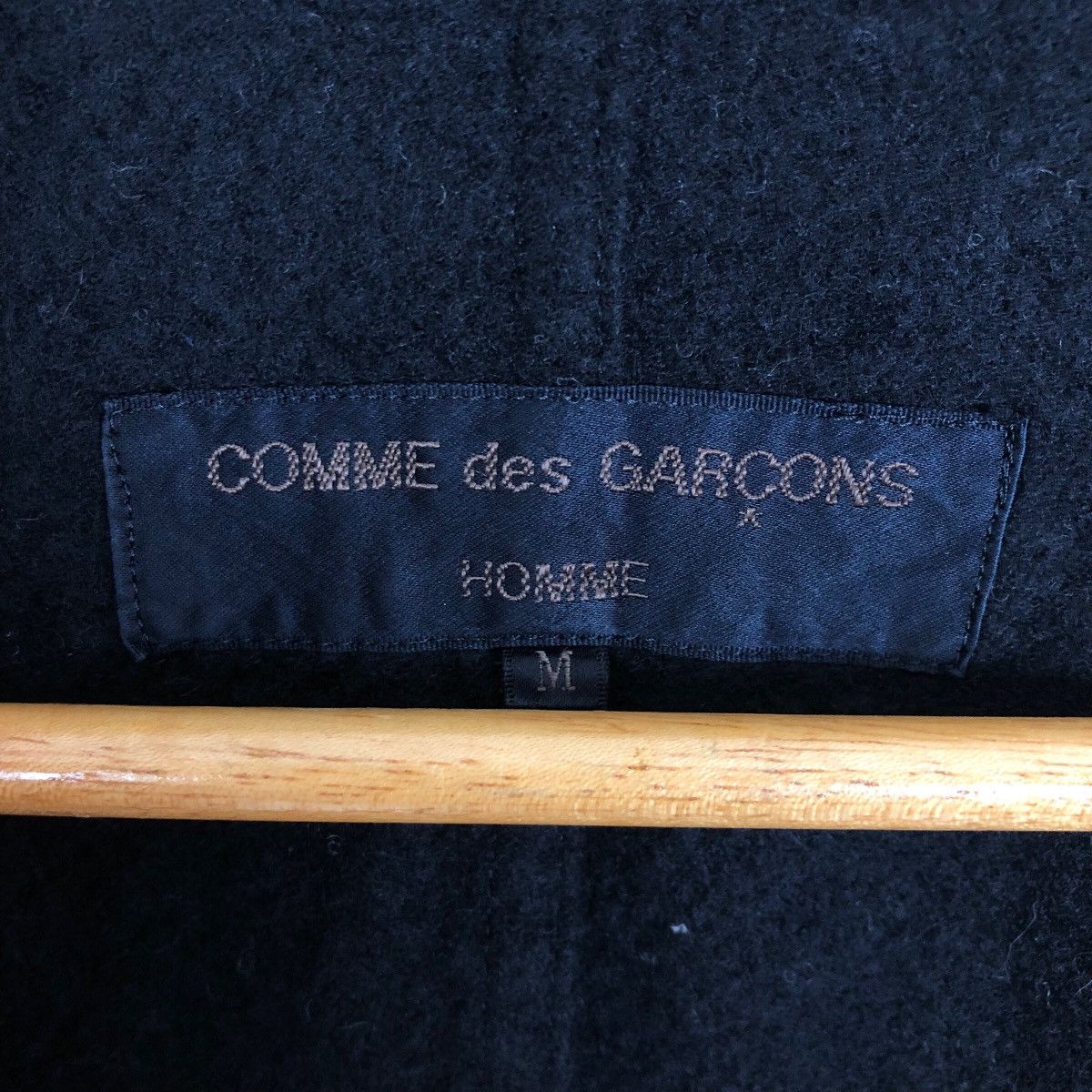 Comme des Garcons Homme Vintage Comme Des Garcons Homme 1999 S/S Wool Zip Up Jacket Size US M / EU 48-50 / 2 - 7 Thumbnail