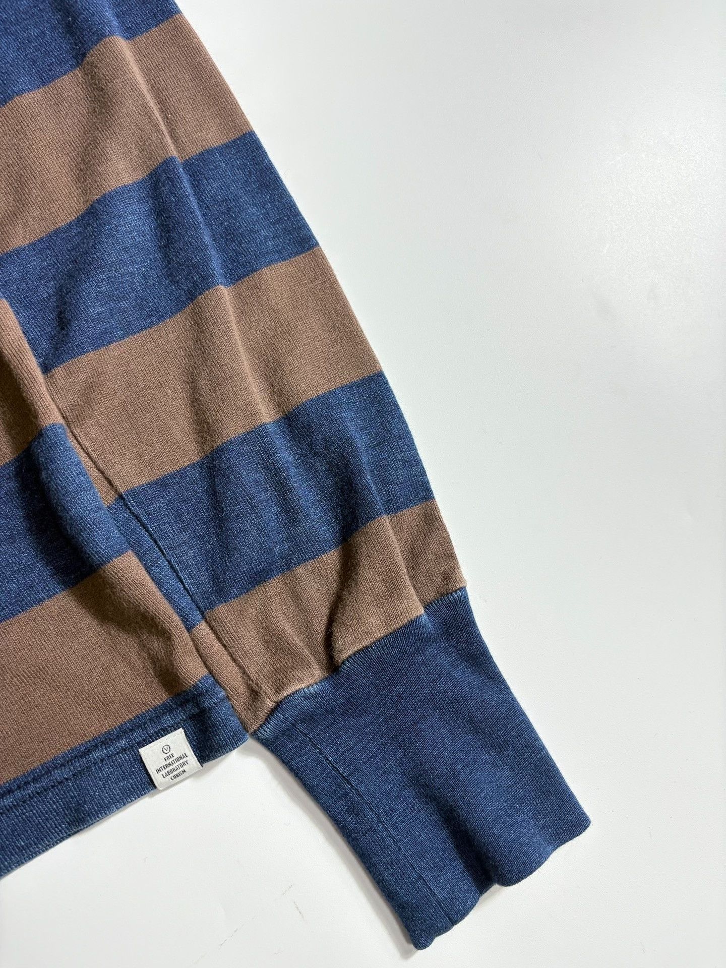 Visvim Visvim Border Long Stripe Long Sleeve Size US S / EU 44-46 / 1 - 4 Thumbnail