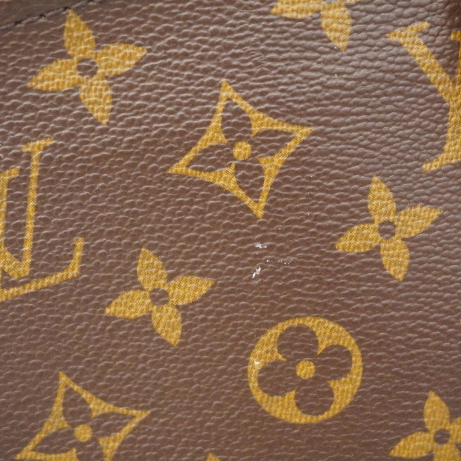 Louis Vuitton Brown Canvas Sac Plat