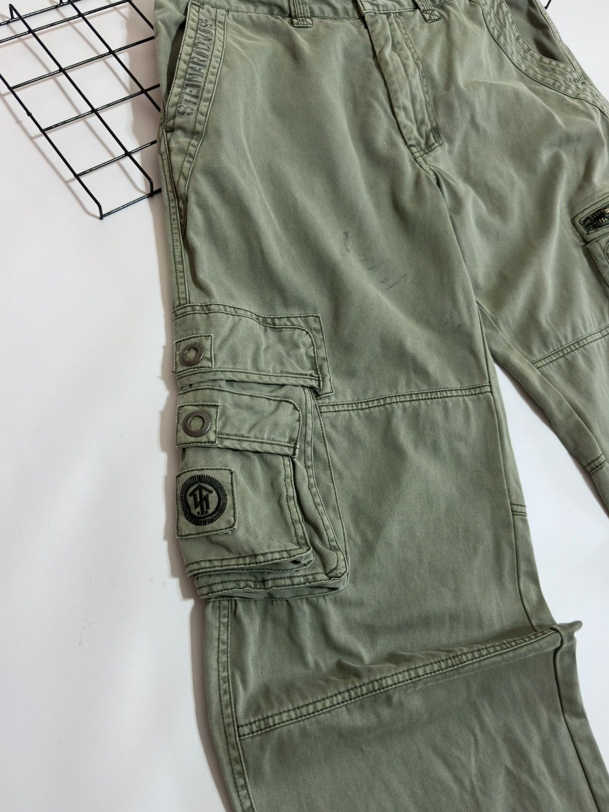 Other Thor Steinar Nordic Division 1999 Cargo Pants Olive Green Size US 32 / EU 48 - 2 Thumbnail