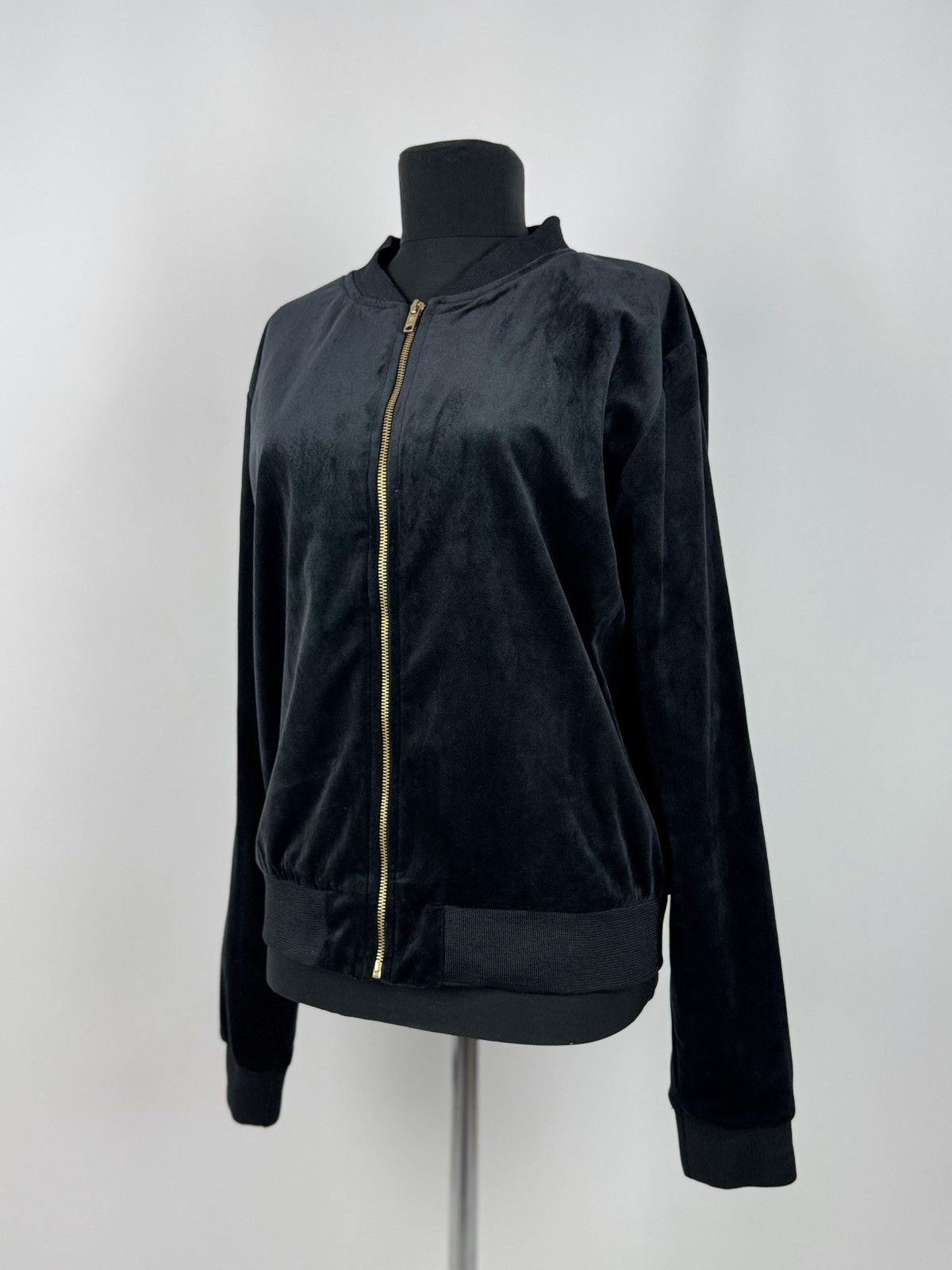 Drop Dead Drop Dead “I Love Dropdead” Velour Bomber Women’s Jacket Size L / US 10 / IT 46 - 1 Thumbnail