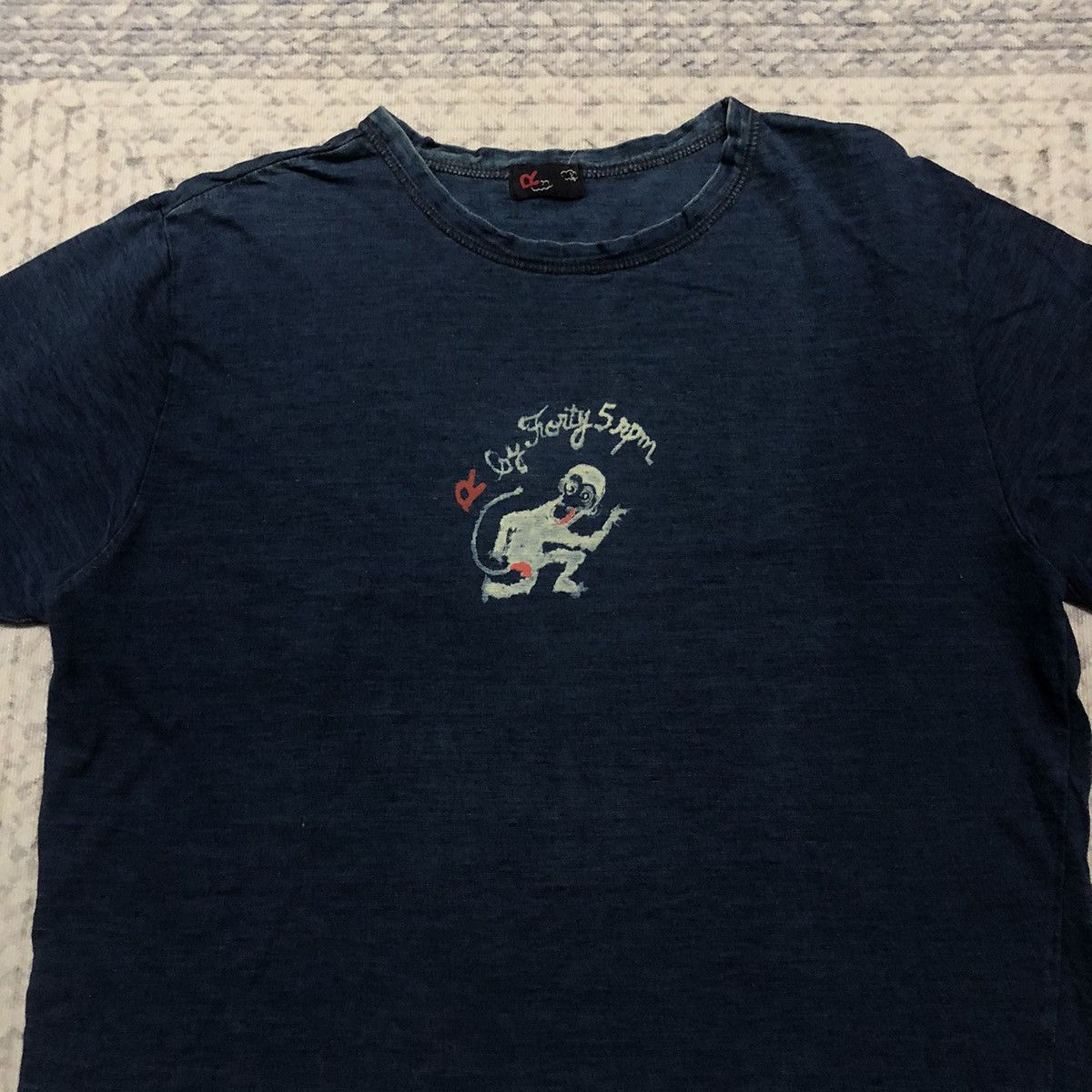 45rpm Faded R by 45Rpm ‘Monkey’ Logo Tees Size US M / EU 48-50 / 2 - 2 Thumbnail