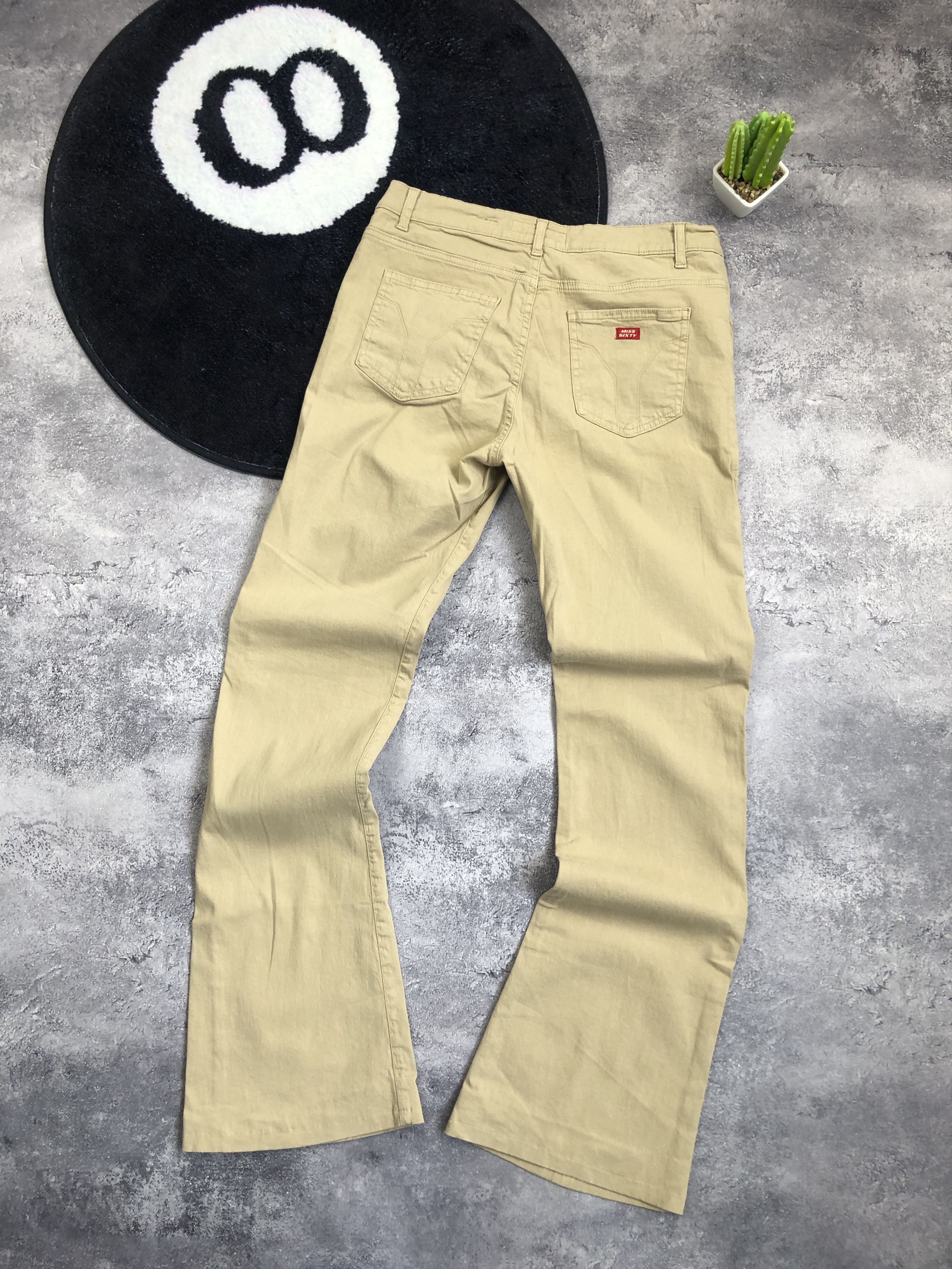 Miss Sixty MISS SIXTY Streetwear Hippie Punk Flared Pants Mini Logo Size 30" / US 8 / IT 44 - 1 Thumbnail