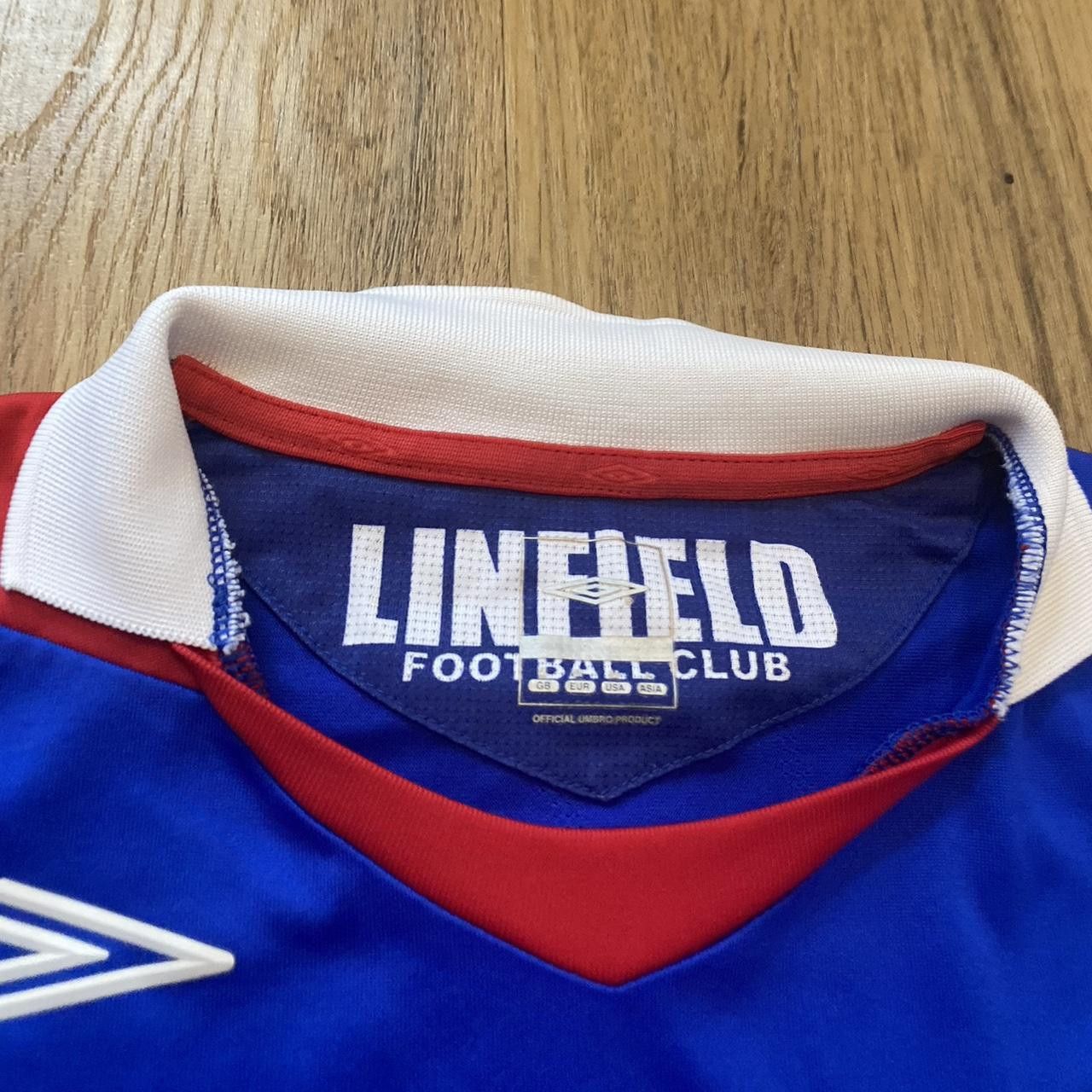 2008-09 Linfield Umbro Home Football Shirt