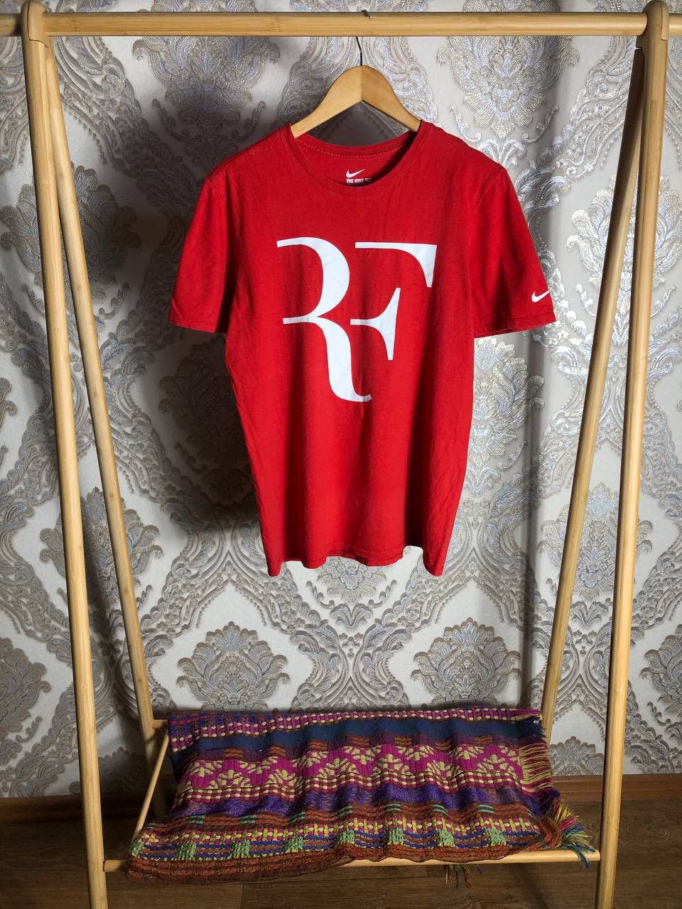 Nike × Vintage VERY RARE NIKE ROGER FEDERER BIG LOGO T-SHIRT TENNIS Y2K 90s Size US M / EU 48-50 / 2 - 1 Thumbnail