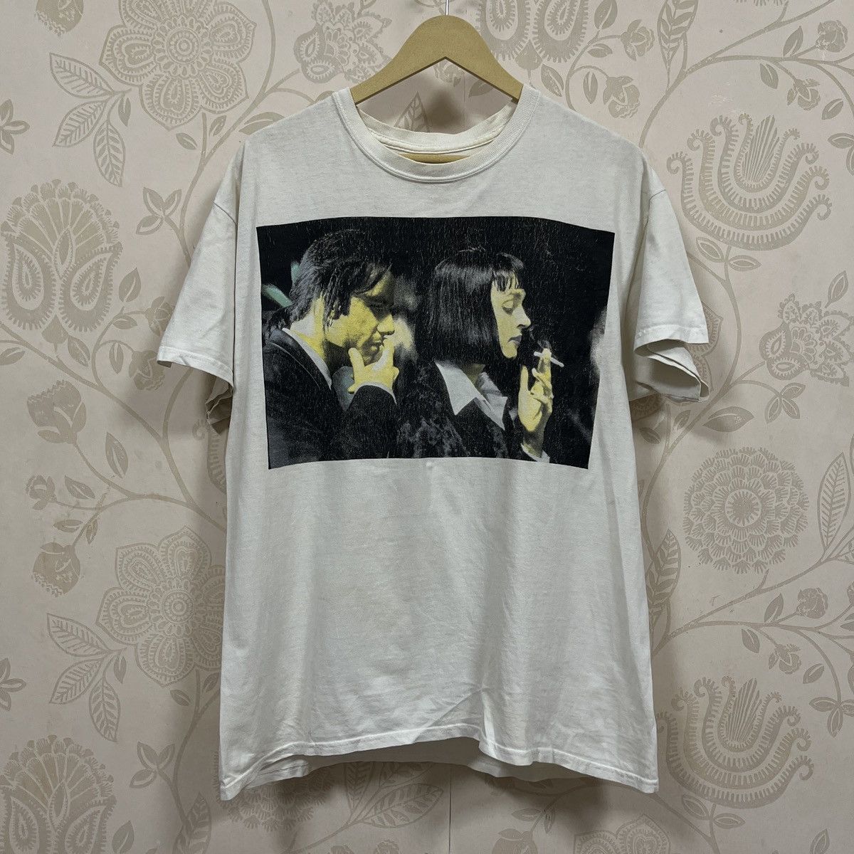 Other Pulp Fiction Movie John Travolta Uma Thurman TShirt Size US L / EU 52-54 / 3 - 3 Thumbnail