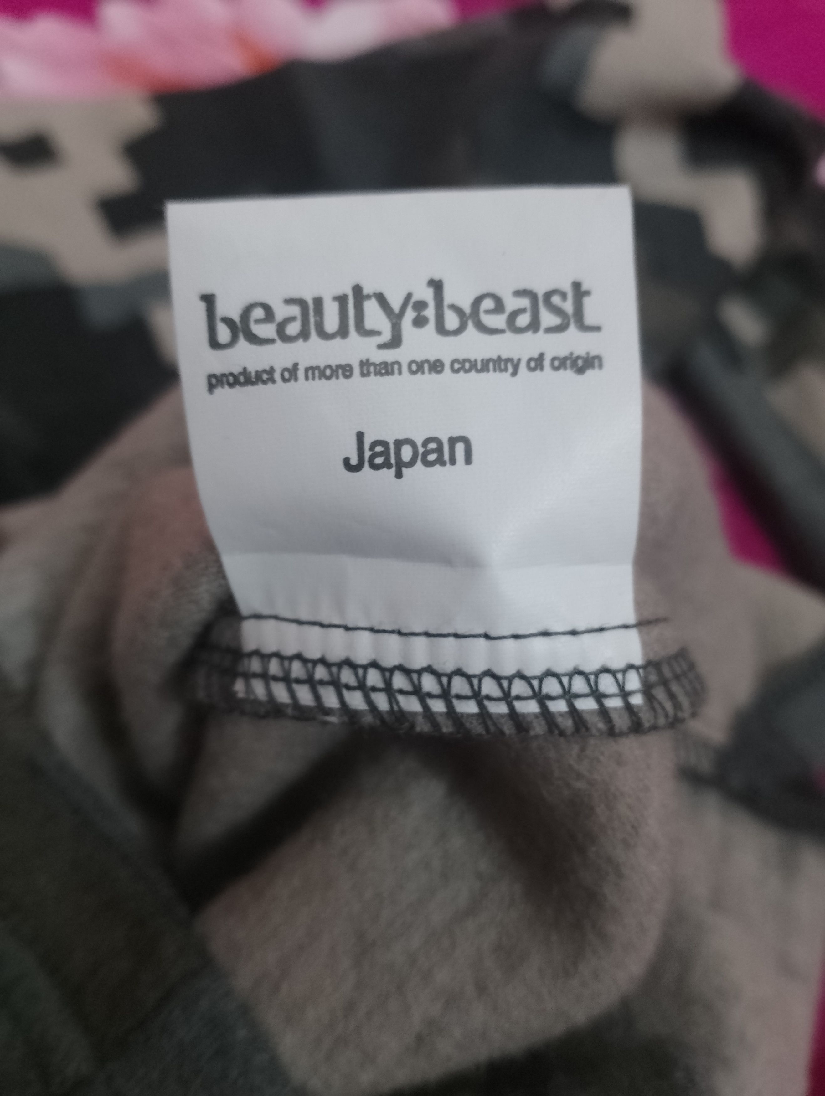 Beauty Beast BEAUTY & BEAST DIGITAL CAMO WOOL SHIRT Y2K PUNK Size US M / EU 48-50 / 2 - 4 Thumbnail