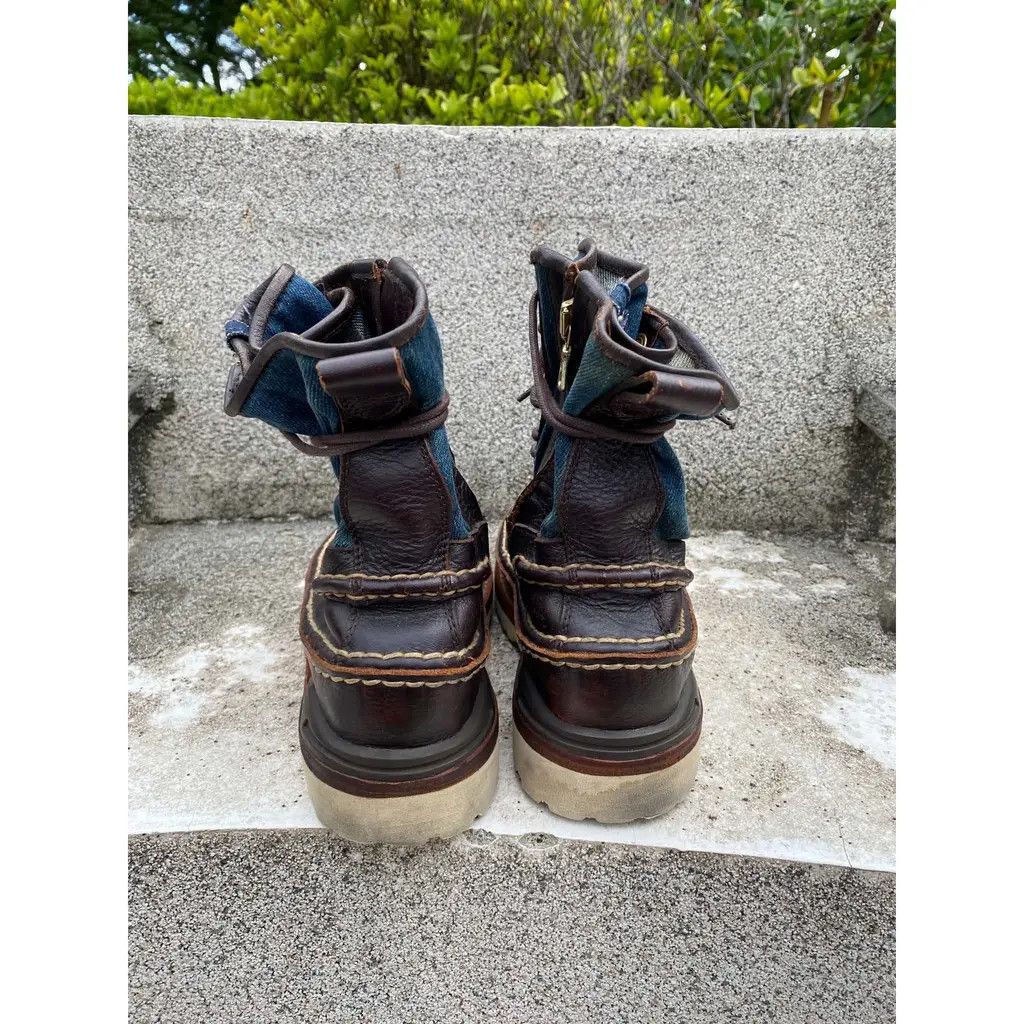 Visvim VISVIM ICT GRIZZLY BOOTS INDIGO Size US 8.5 / EU 41-42 - 4 Thumbnail