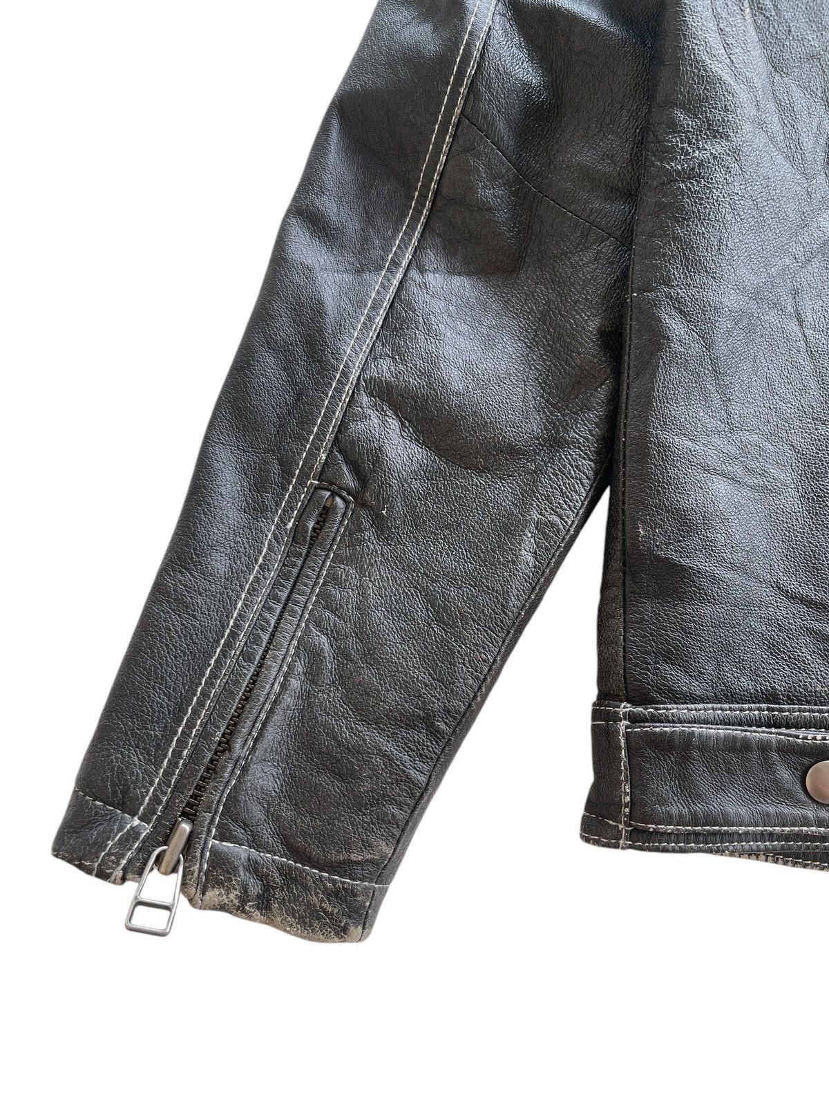 Vintage Freedom Leather Bikers Jacket Size US M / EU 48-50 / 2 - 15 Thumbnail