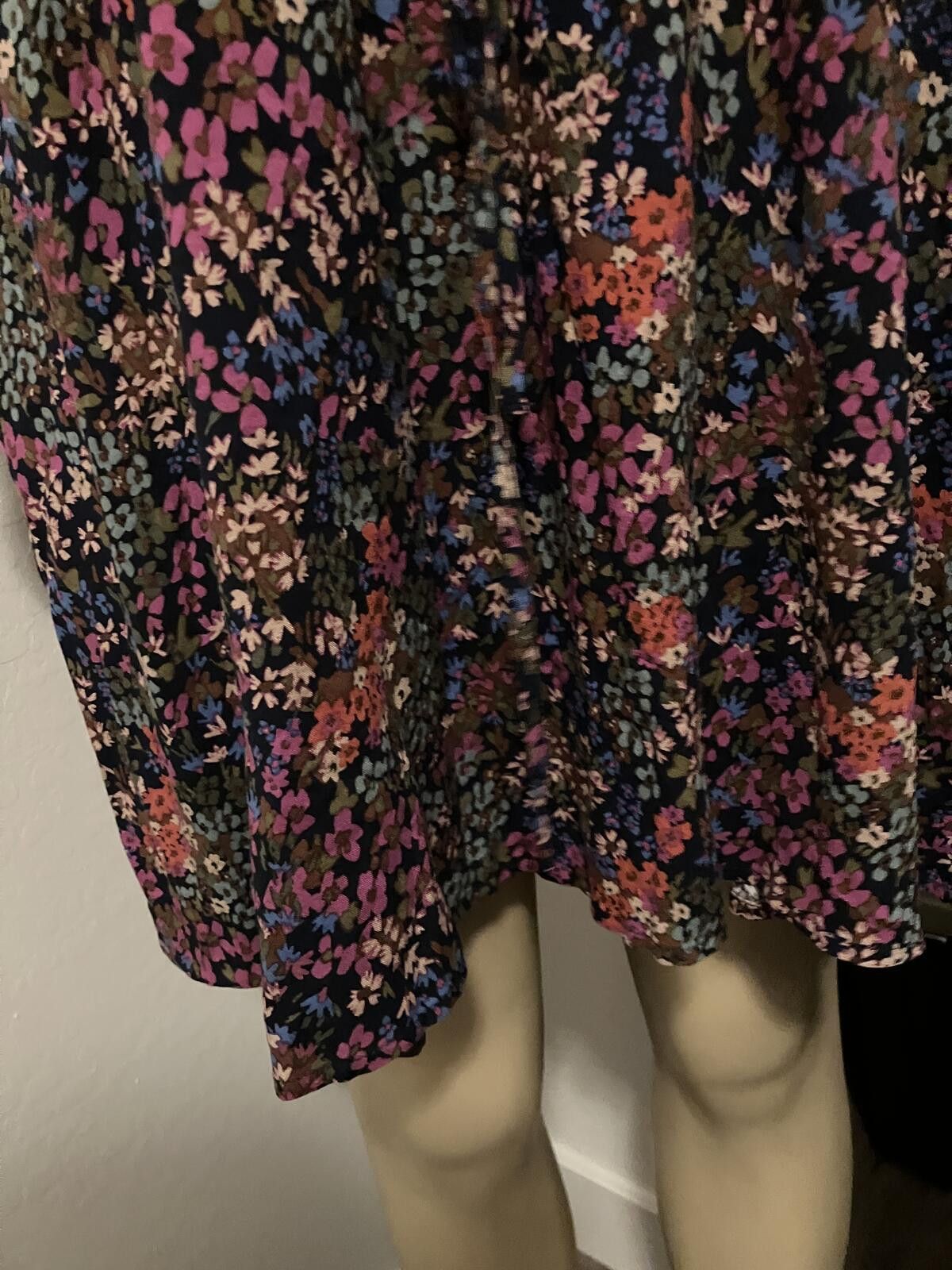 Other NWT Floral Button-Up Dress with Elastic Waist Size XS / US 0-2 / IT 36-38 - 5 Thumbnail
