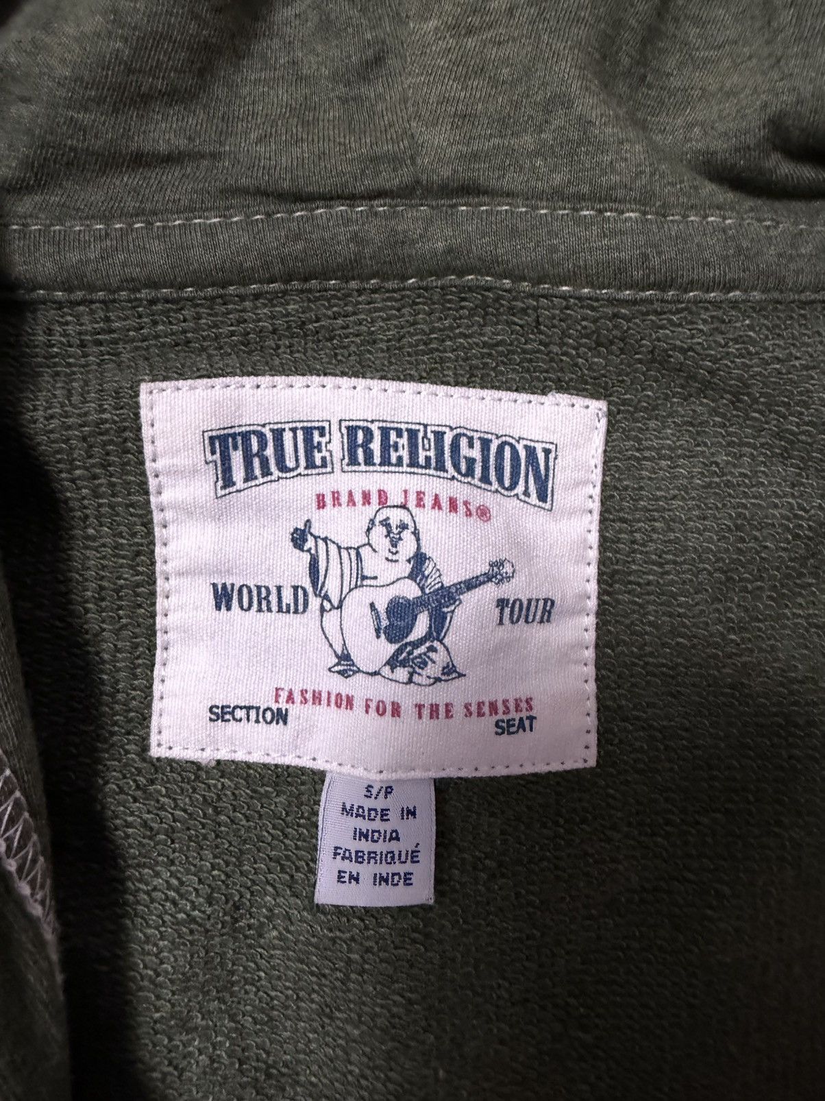 True Religion True Religion zip hoodie big logo vintage green Y2K Size US S / EU 44-46 / 1 - 6 Thumbnail
