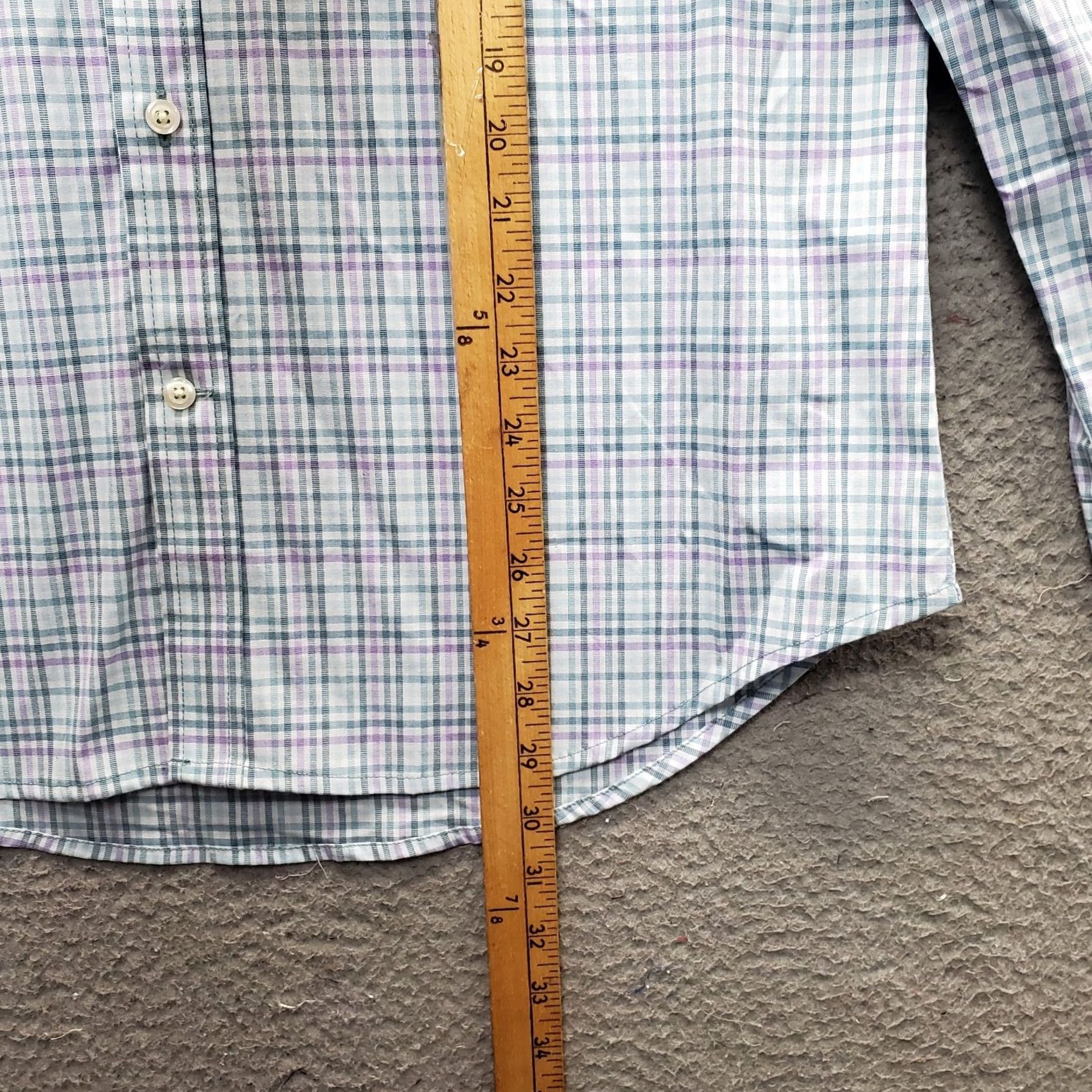 Izod IZOD Mens Shirt Multi Plaid Button-Down Stretch Performance Comfort Fit Size US M / EU 48-50 / 2 - 4 Thumbnail