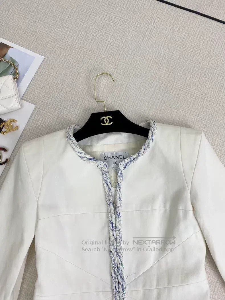 Chanel Chanel White coat Size XS / US 0-2 / IT 36-38 - 3 Thumbnail