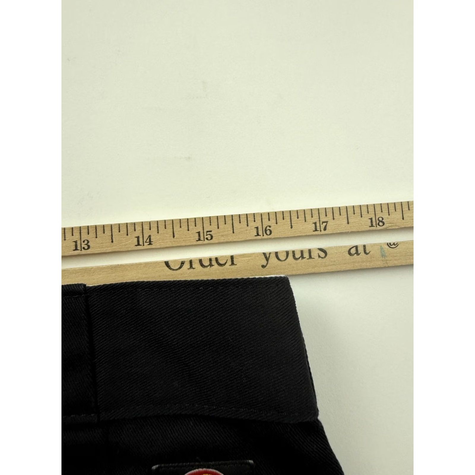 Dickies Dickies 874 Pants Mens 33x33 Black Regular Fit Chino Straight Leg Workwear Size US 33 - 7 Thumbnail