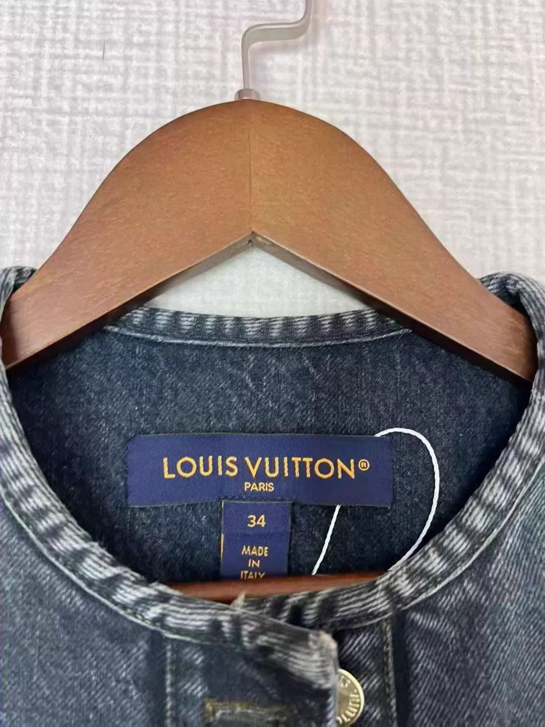 Louis Vuitton LV Nautical Gold Logo Denim Jacket 34 Size XS / US 0-2 / IT 36-38 - 5 Thumbnail