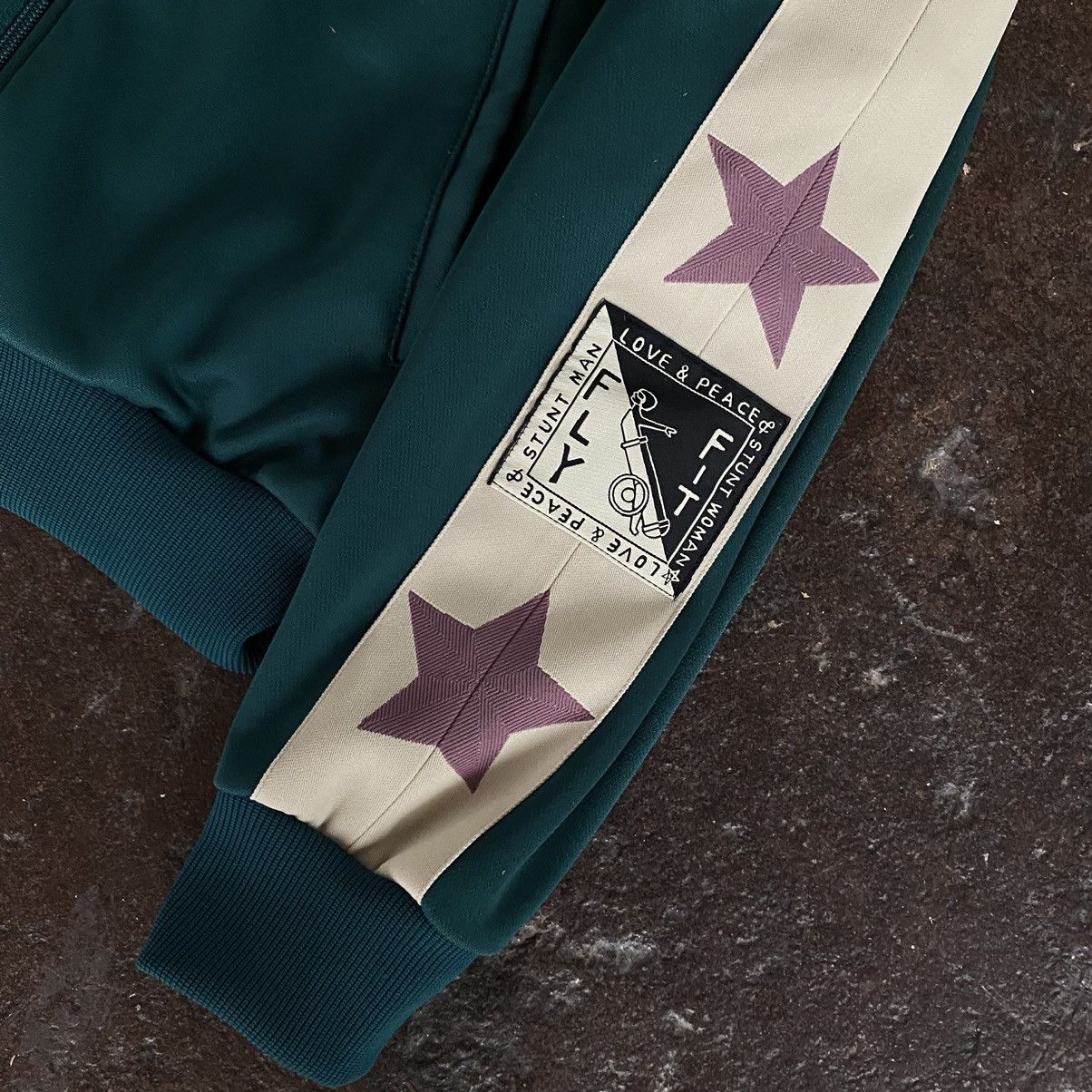 Kapital Kapital Stuntman Smooth Jersey Star Track Jacket Size US S / EU 44-46 / 1 - 4 Thumbnail