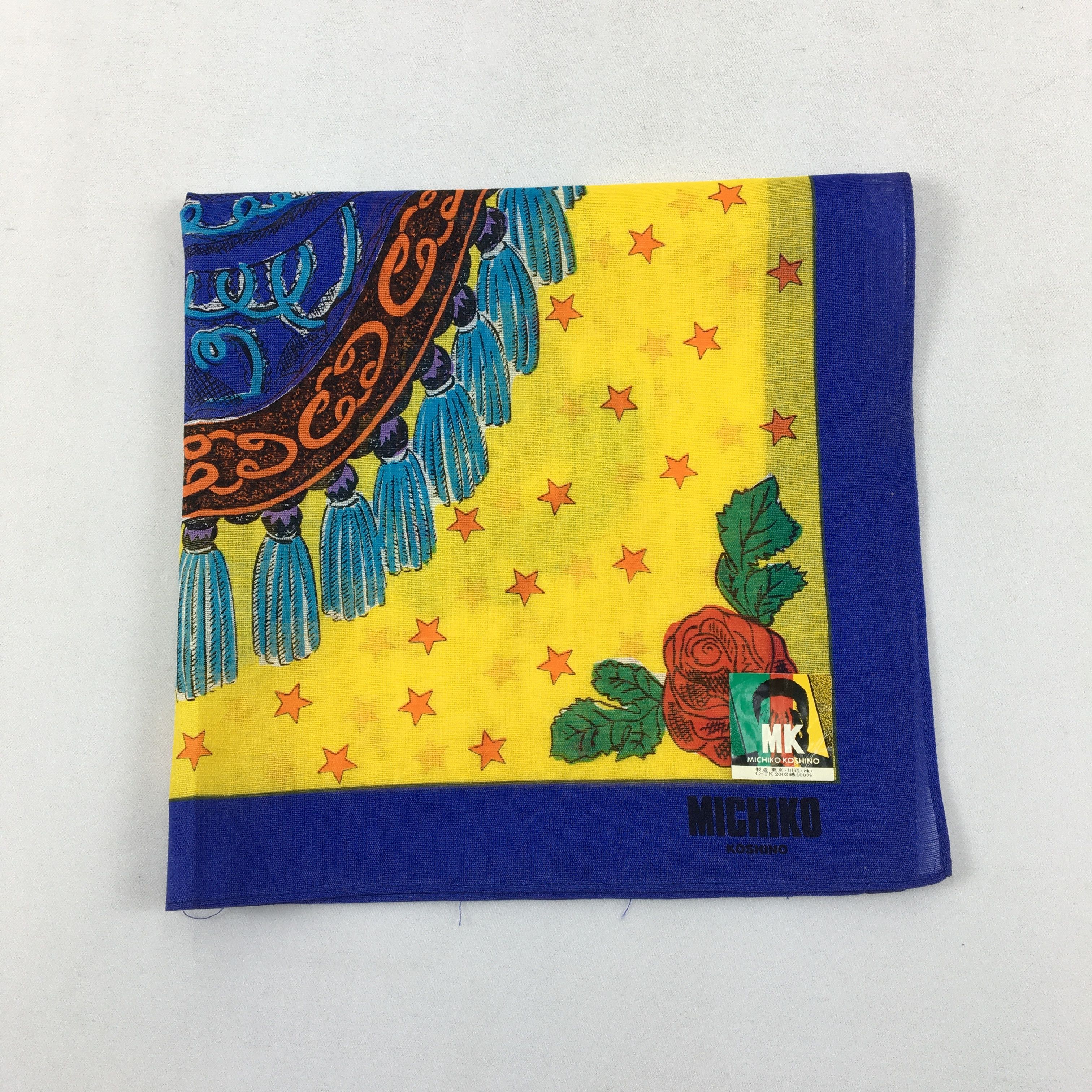 Michiko Koshino London Vintage Michiko Koshino Handkerchief Neckerchief Bandana Size ONE SIZE - 4 Thumbnail