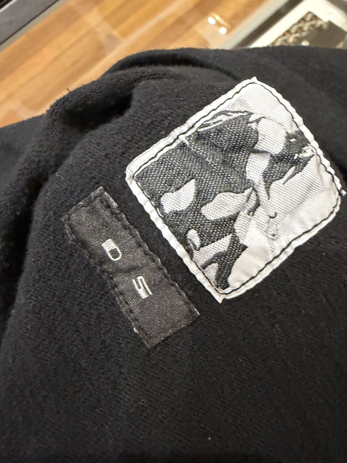 Rick Owens Drkshdw Rick Owens DRKSHDW Knit Level Tee Size US XS / EU 42 / 0 - 4 Thumbnail