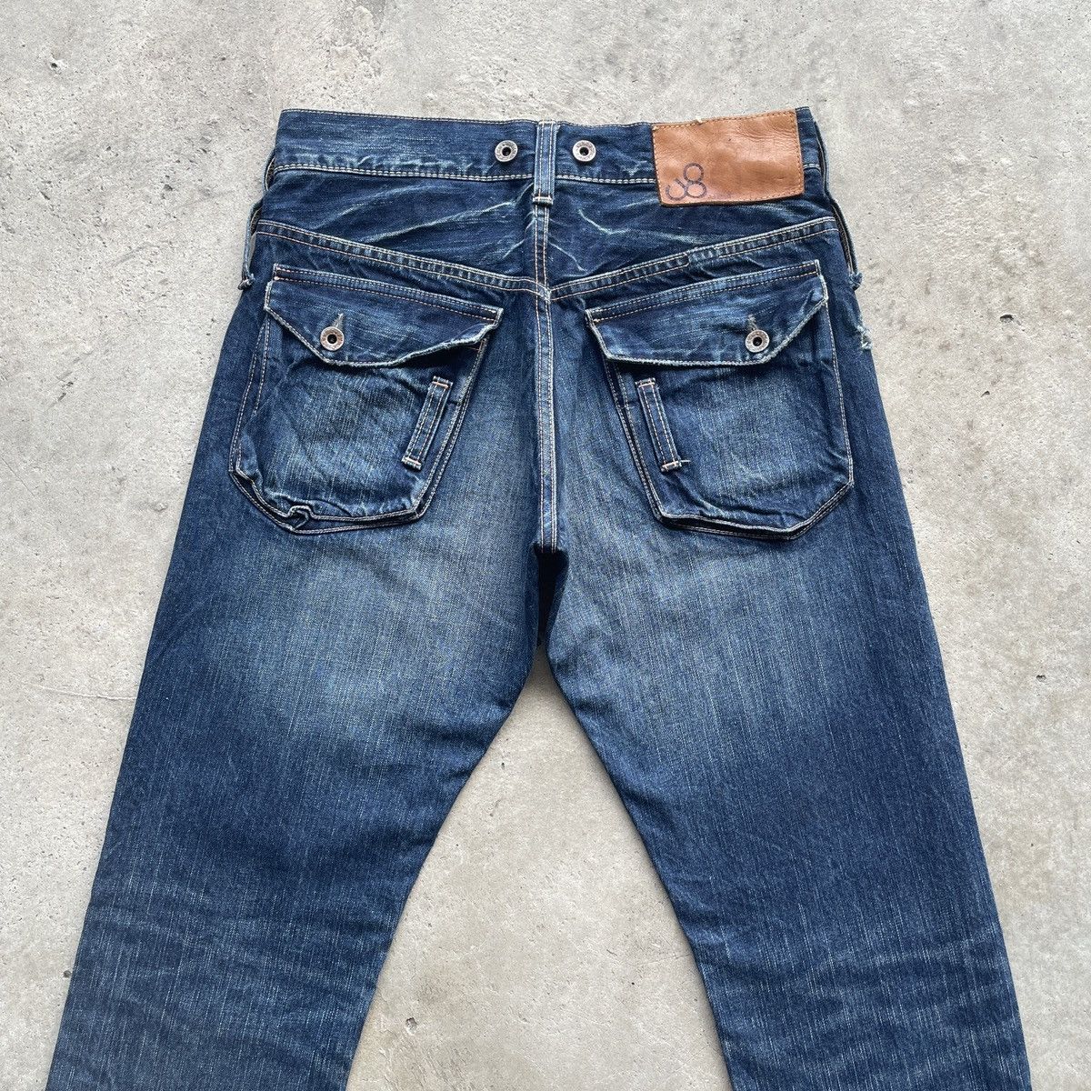 If Six Was Nine W30💥 Vintage John Bull Japan Jeans Faded Denim Pants Size US 30 / EU 46 - 9 Thumbnail