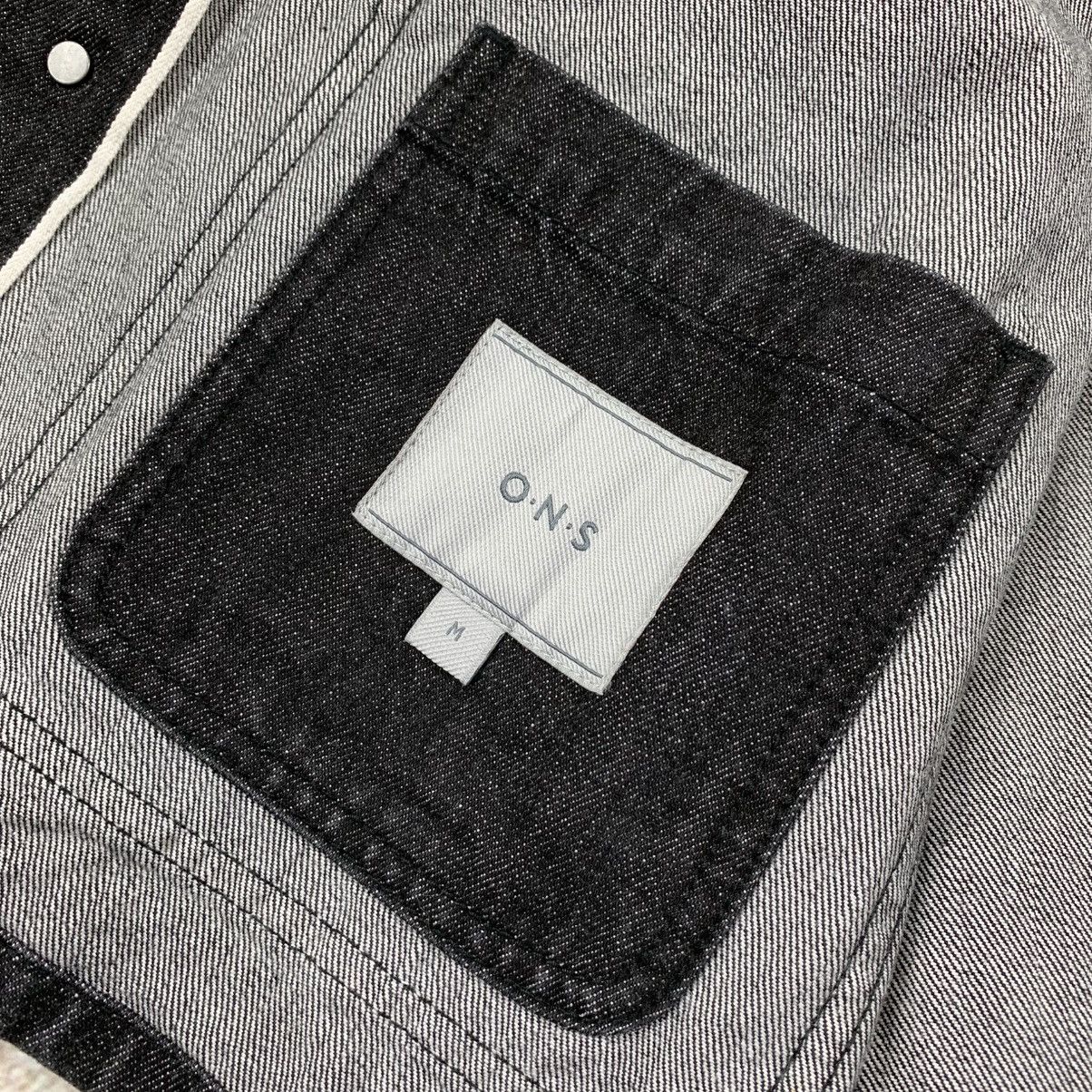 Japanese Brand O.N.S. White Oak Cone Denim Jacket Size M Size US M / EU 48-50 / 2 - 14 Thumbnail