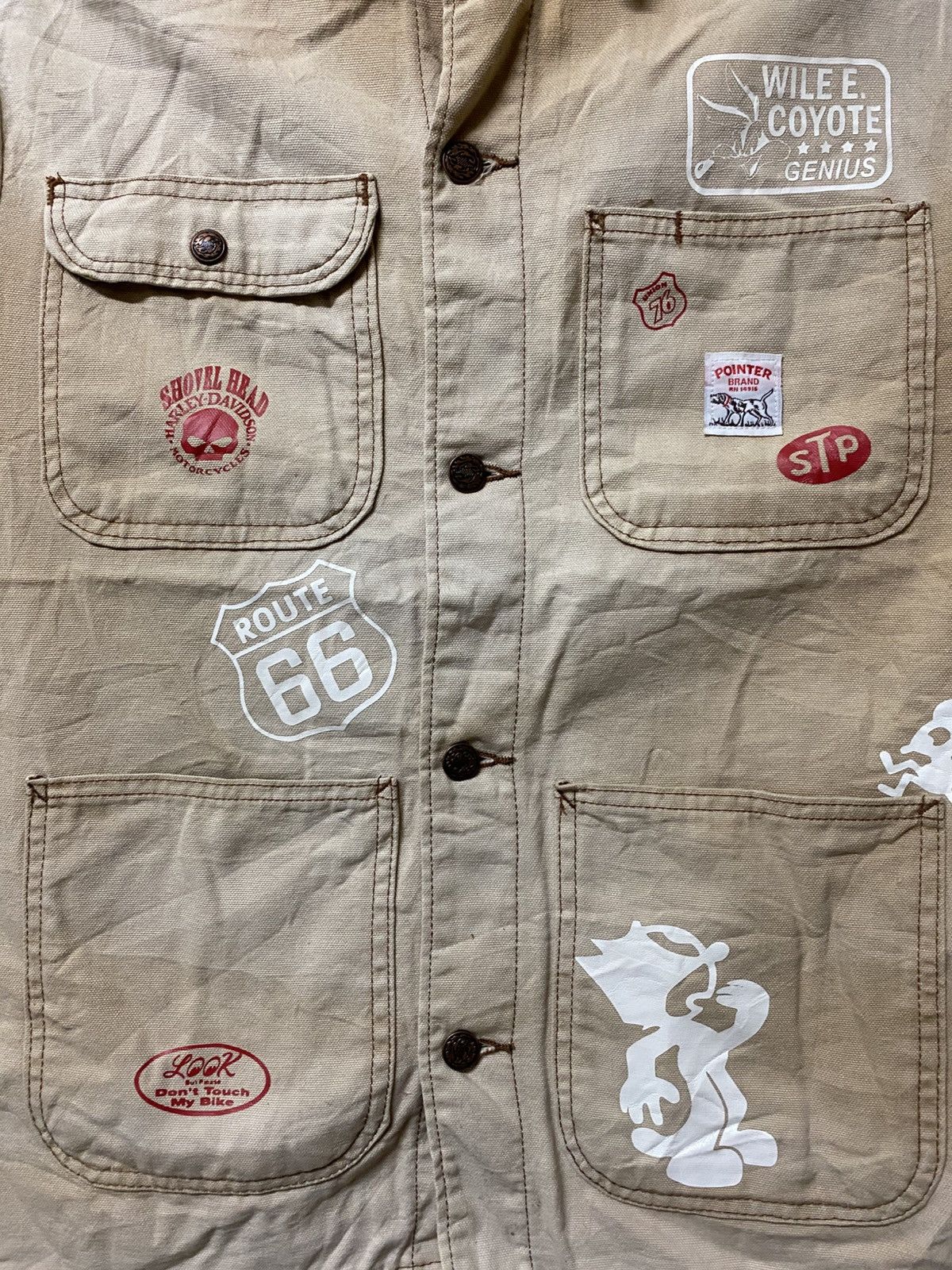 Harley Davidson × Pointer × Vintage Vtg Pointer Brand chore hunting jacket Size US M / EU 48-50 / 2 - 9 Thumbnail