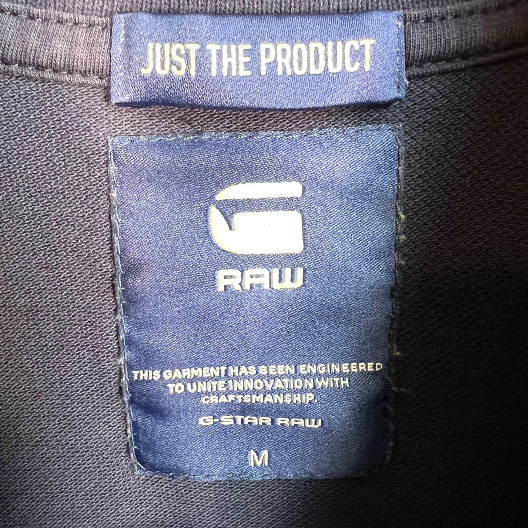 Vintage G-Star Raw Polo Shirt Mens Medium Blue 100% Cotton Short Sleeve Shirt Mens M Blue Polo Shirt Size US M / EU 48-50 / 2 - 3 Thumbnail