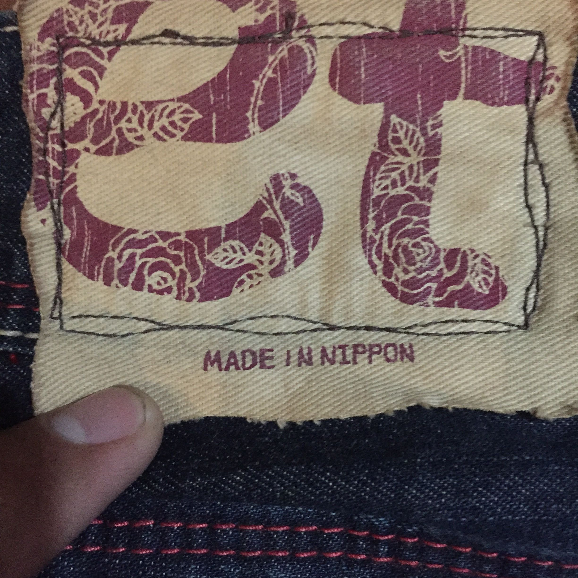 Japanese Brand Et LOT 210412 F Jeans Size US 30 / EU 46 - 4 Thumbnail