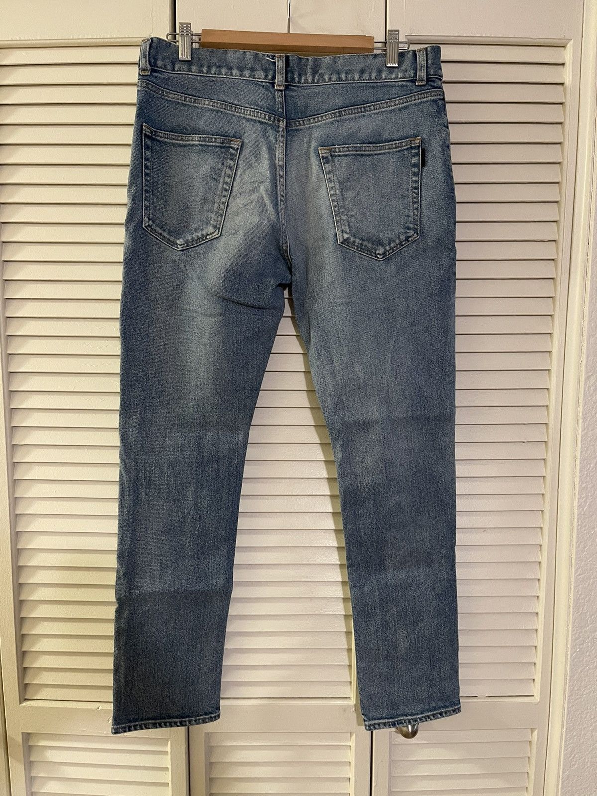 Saint Laurent Paris Saint Laurent Skinny Jeans Size US 31 - 7 Thumbnail