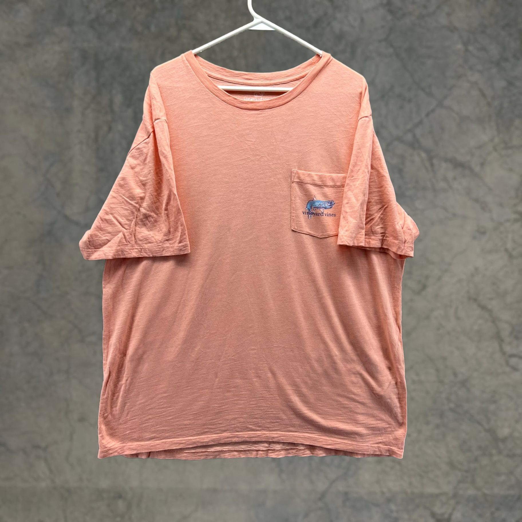 Vineyard Vines Vineyard Vines Shirt Mens XL Pink Pocket Tee Nautical Fishing Boat Graphic Size US XL / EU 56 / 4 - 1 Thumbnail