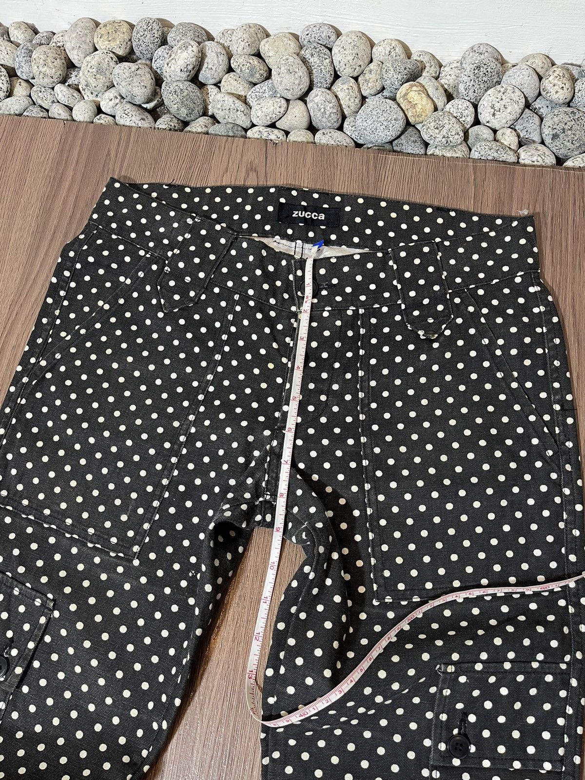 Zucca Zucca by Issey Miyake Polkadot Cargo Pants Size US 31 - 13 Thumbnail