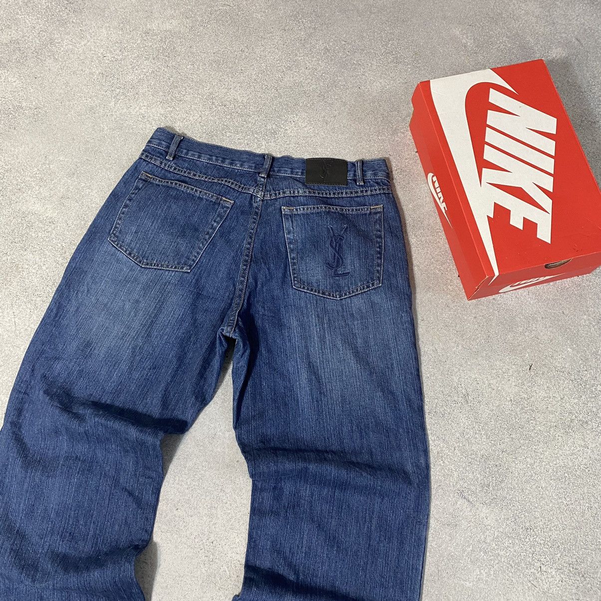 Yves Saint Laurent YSL YVES SAINT LAURENT JEANS PANTS MERCER OLD MONEY Size US 34 / EU 50 - 2 Thumbnail