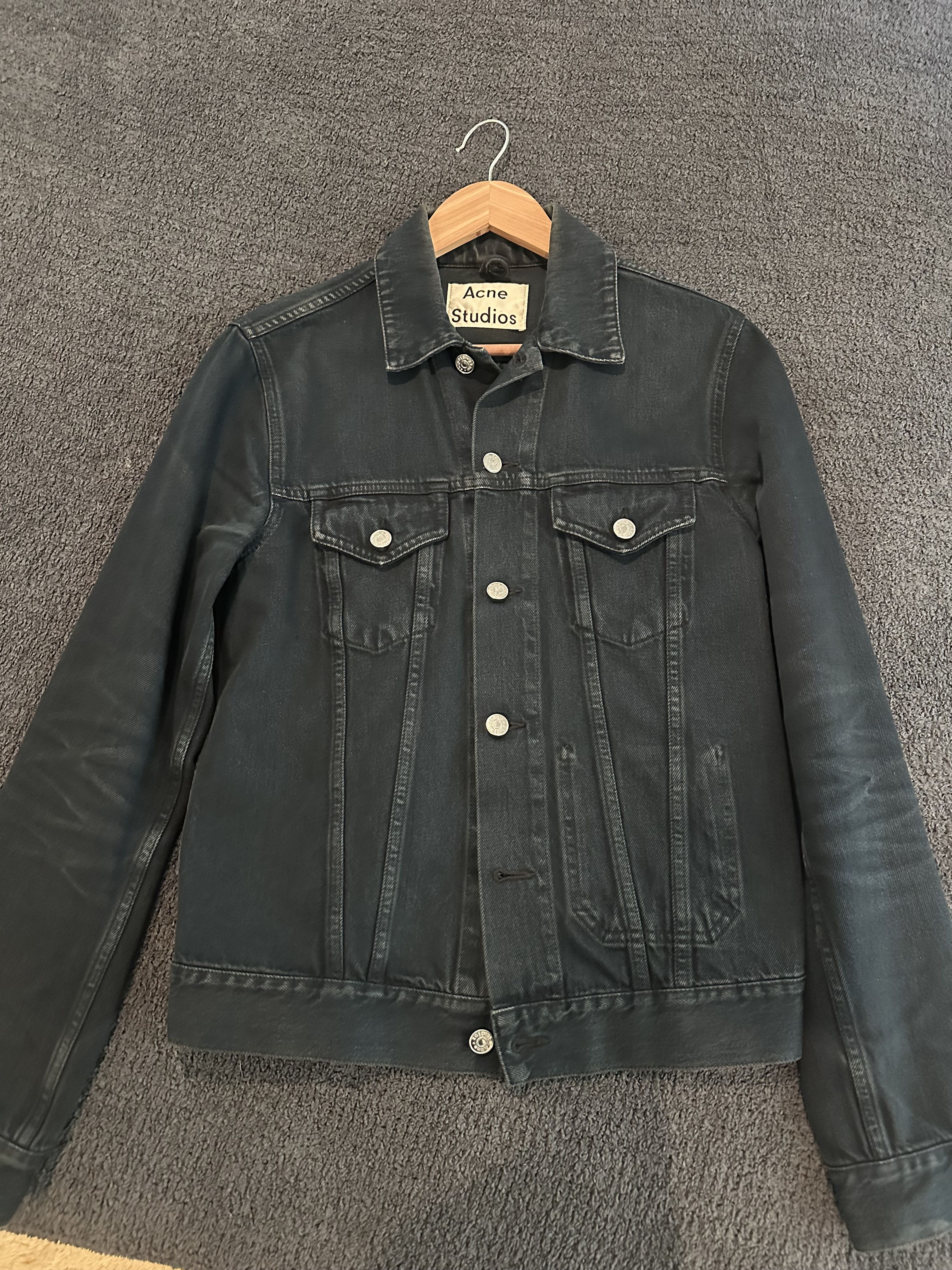 Acne Studios Acne Studios Indigo Trucker Denim Jacket Size US S / EU 44-46 / 1 - 2 Thumbnail