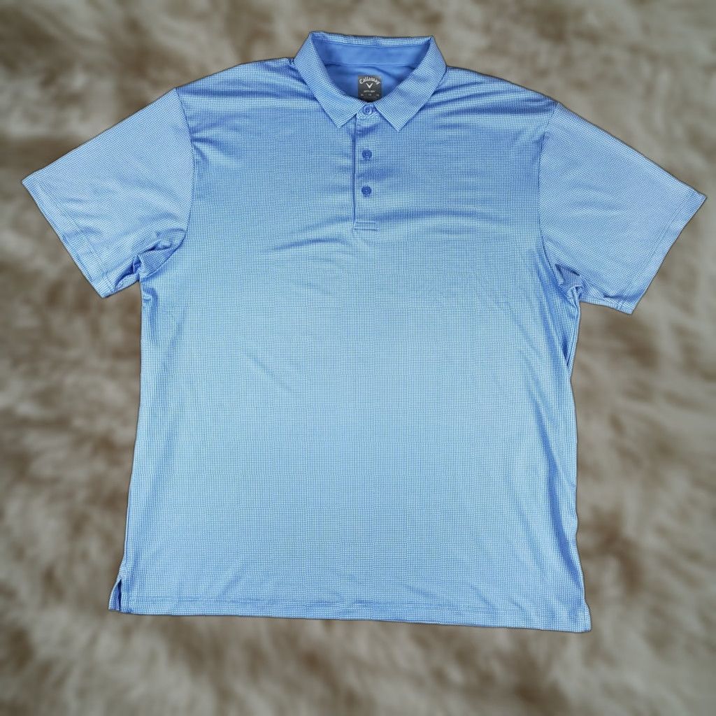 Callaway Callaway Polo Shirt Mens XL Blue Opti Dri Fit Golf Short Sleeve Polo Shirt Size US XL / EU 56 / 4 - 1 Thumbnail