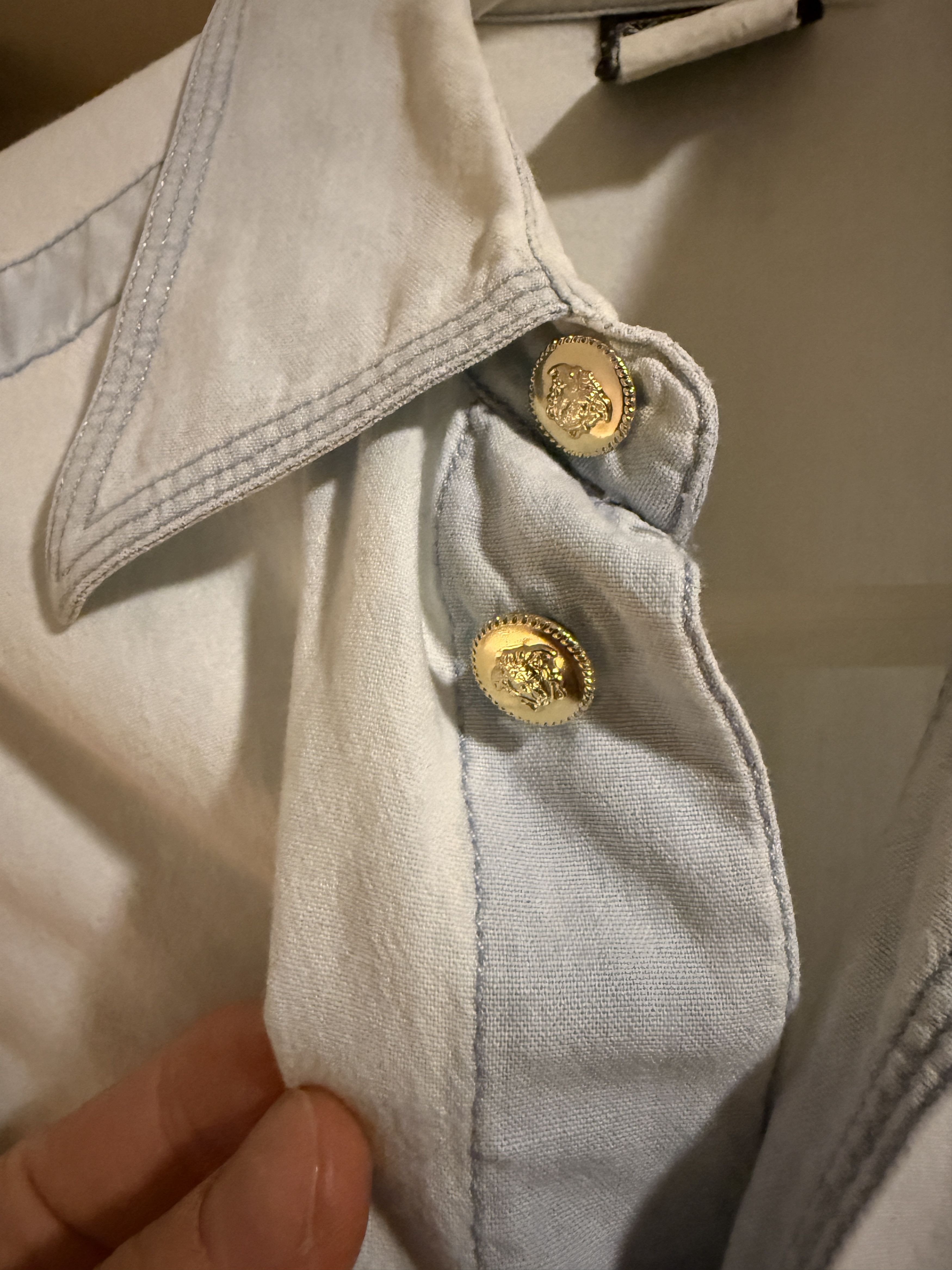 Versace Jeans Couture Vintage Versace Light Blue shirt Size US L / EU 52-54 / 3 - 5 Thumbnail