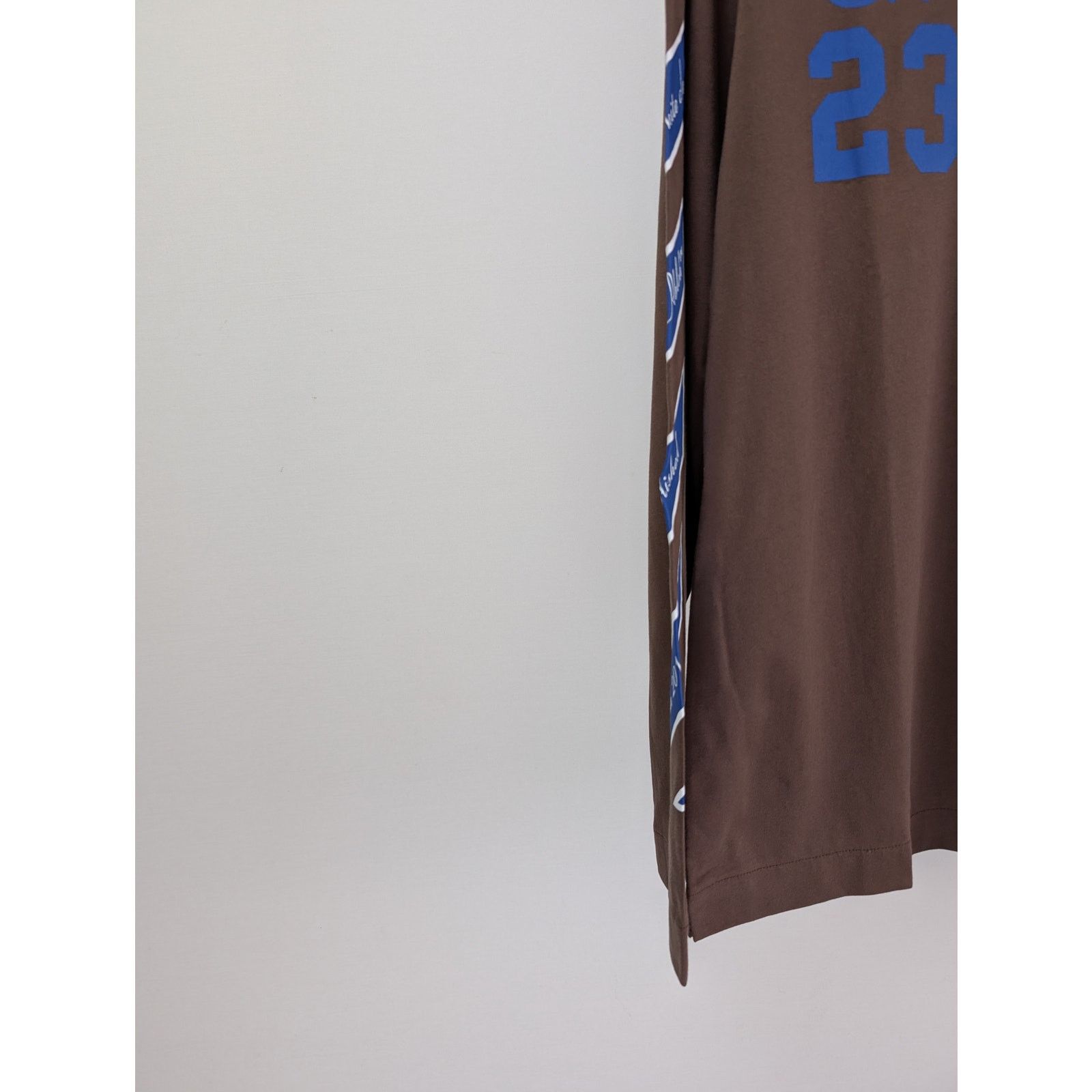Off-White o1rshd1 23 Varsity Skate Long Sleeve Tee T-Shirt in Brown Size US XXL / EU 58 / 5 - 7 Thumbnail
