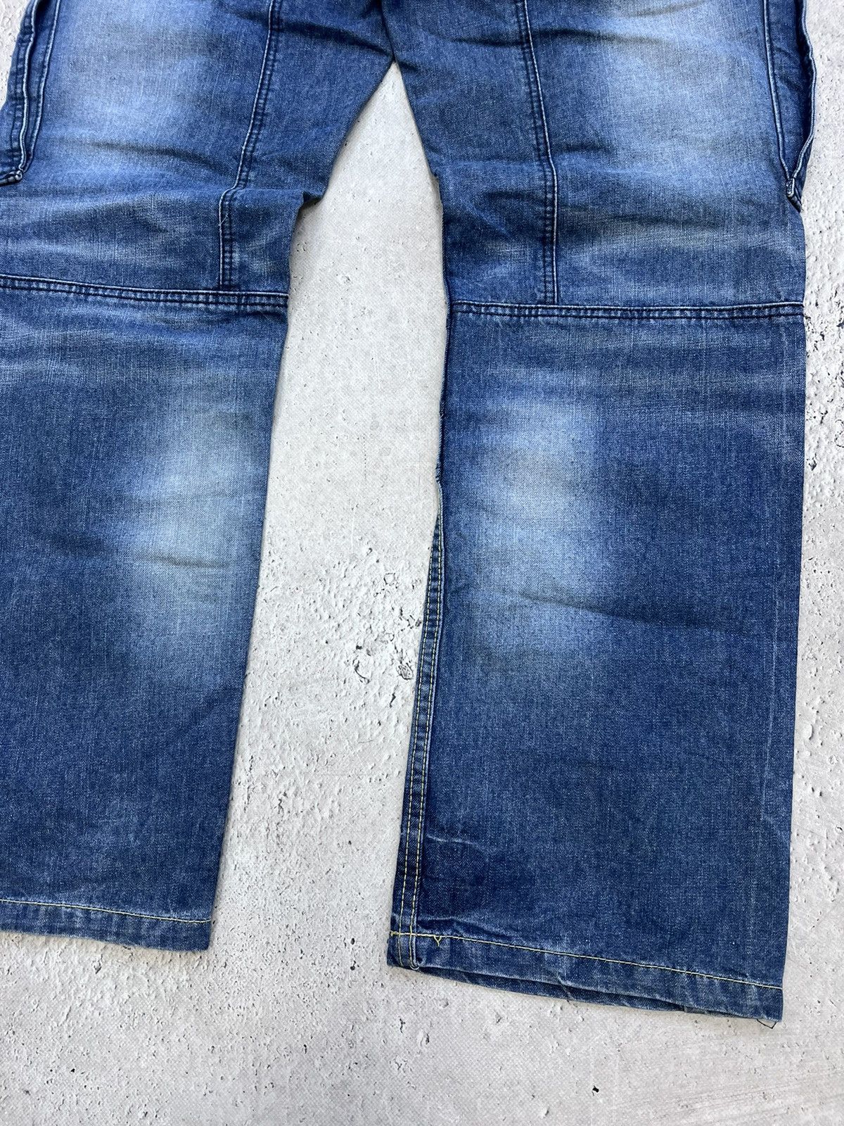 Issey Miyake × Japanese Brand × Tete Homme 2000s Tete Home Multipocket Bondage Cargo Pants Size US 35 - 14 Thumbnail