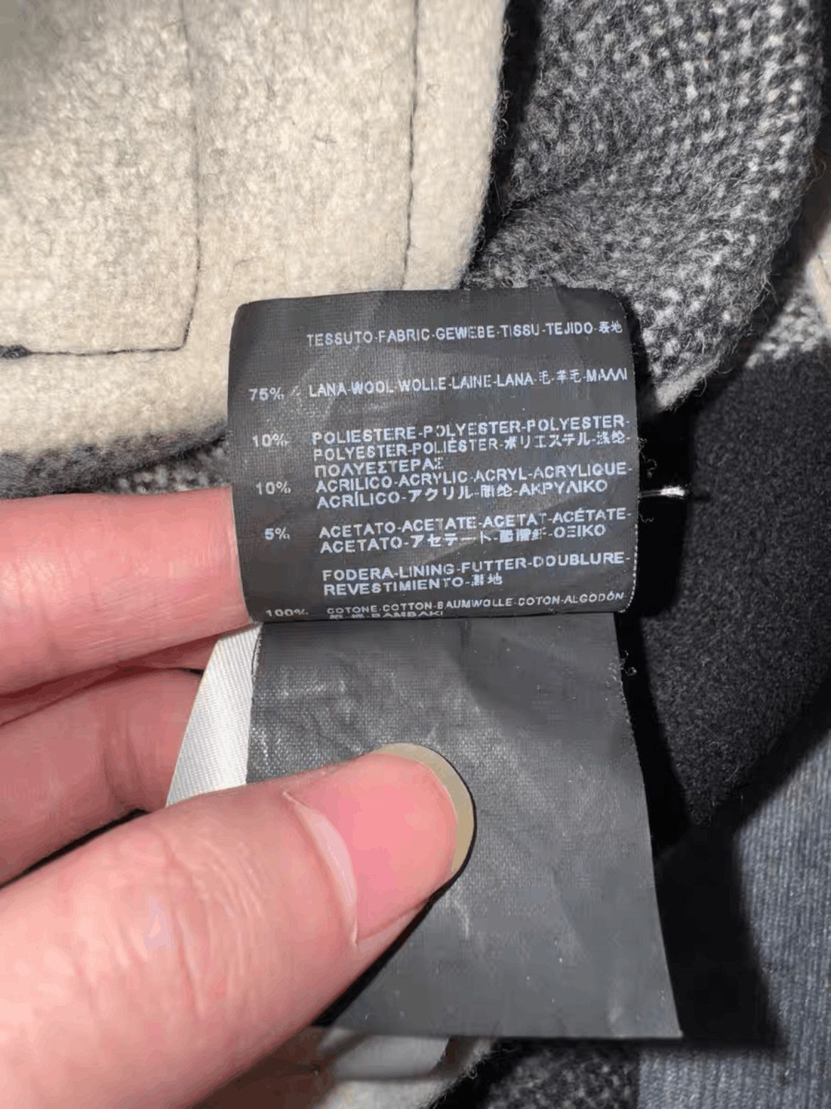 Saint Laurent Paris Sz 50 Saint Laurent Paris by Hedi 13AW Plaid Jacket-2508 Size US M / EU 48-50 / 2 - 7 Thumbnail