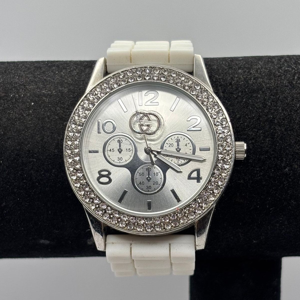 Other Silver & White Men's Watch Size ONE SIZE - 1 Thumbnail