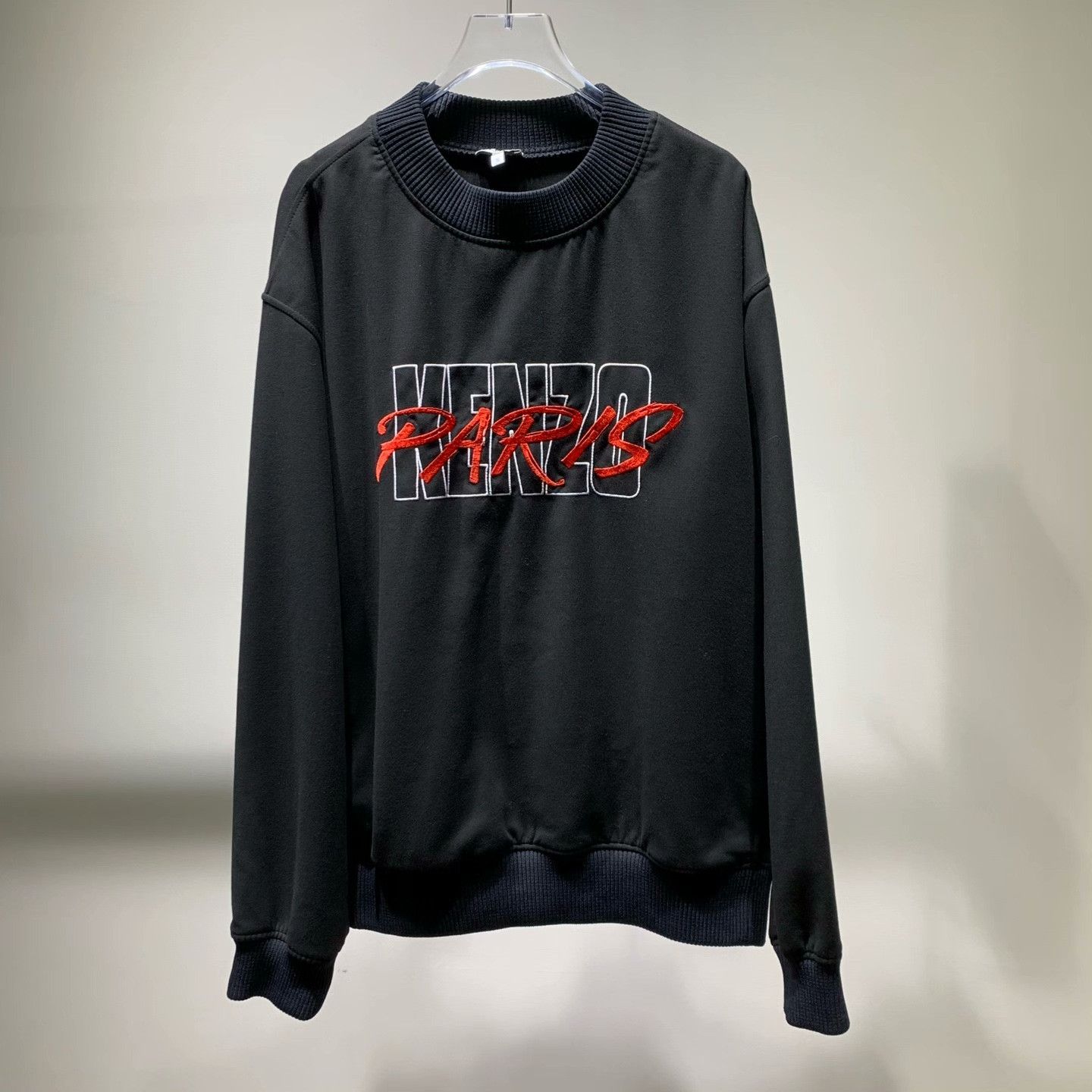 Kenzo Kenzo Retro Embroidered Hoodie S Men Size US S / EU 44-46 / 1 - 1 Thumbnail