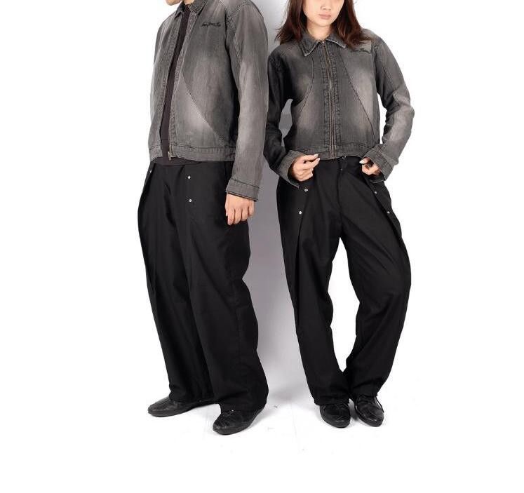 Other Raizen Balloon Pleated Trousers Black Size US 32 / EU 48 - 7 Thumbnail