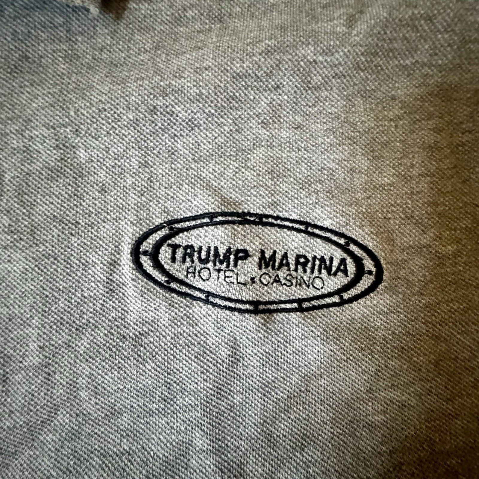 & Other Stories Vintage polo shirt Trump Marina Men’s XXL Gray Size US XXL / EU 58 / 5 - 2 Thumbnail